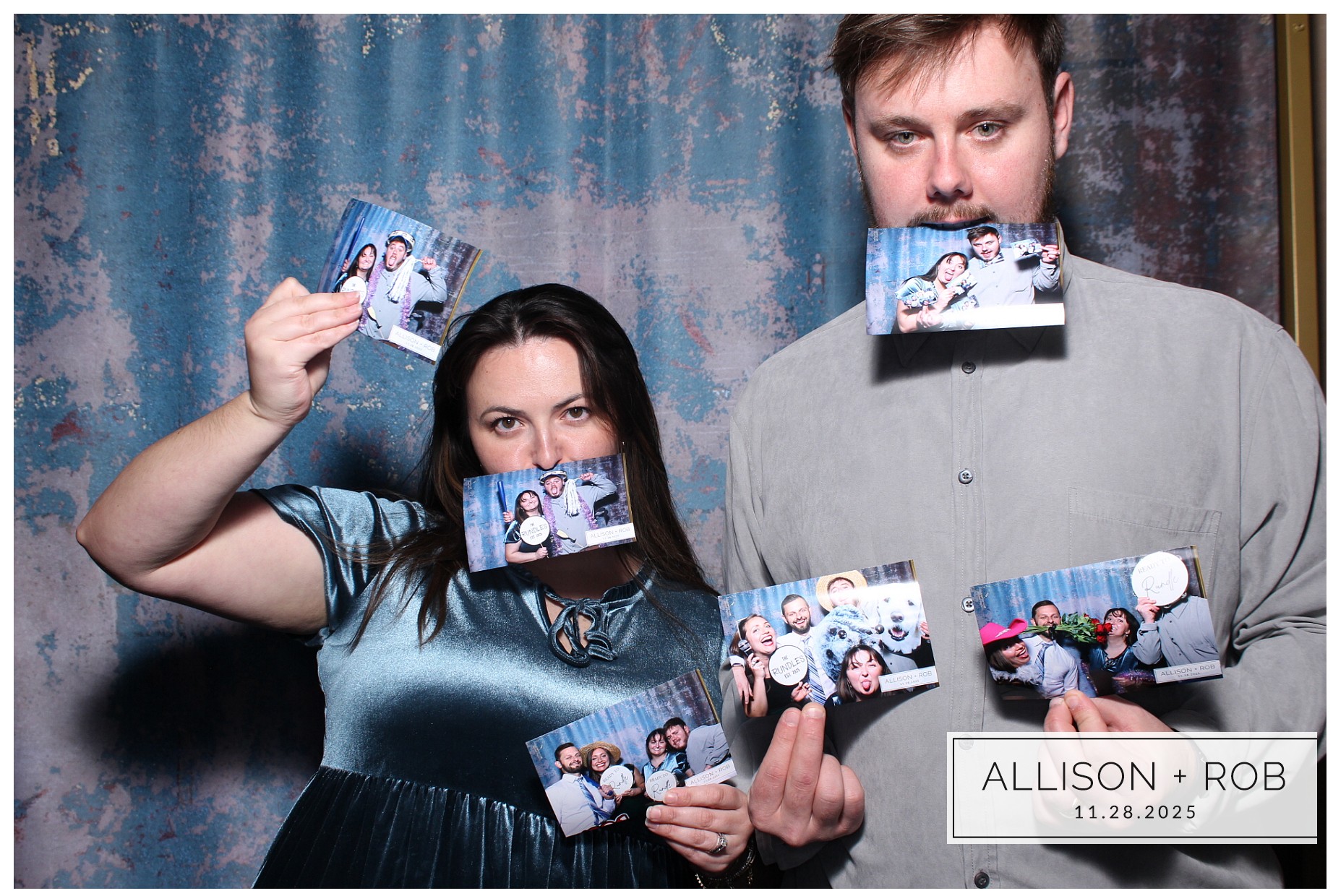 Allison + Rob | View more photos from the event at gallery.photoboothcincy.com/u/PhotoBoothCincy/Allison-Rob