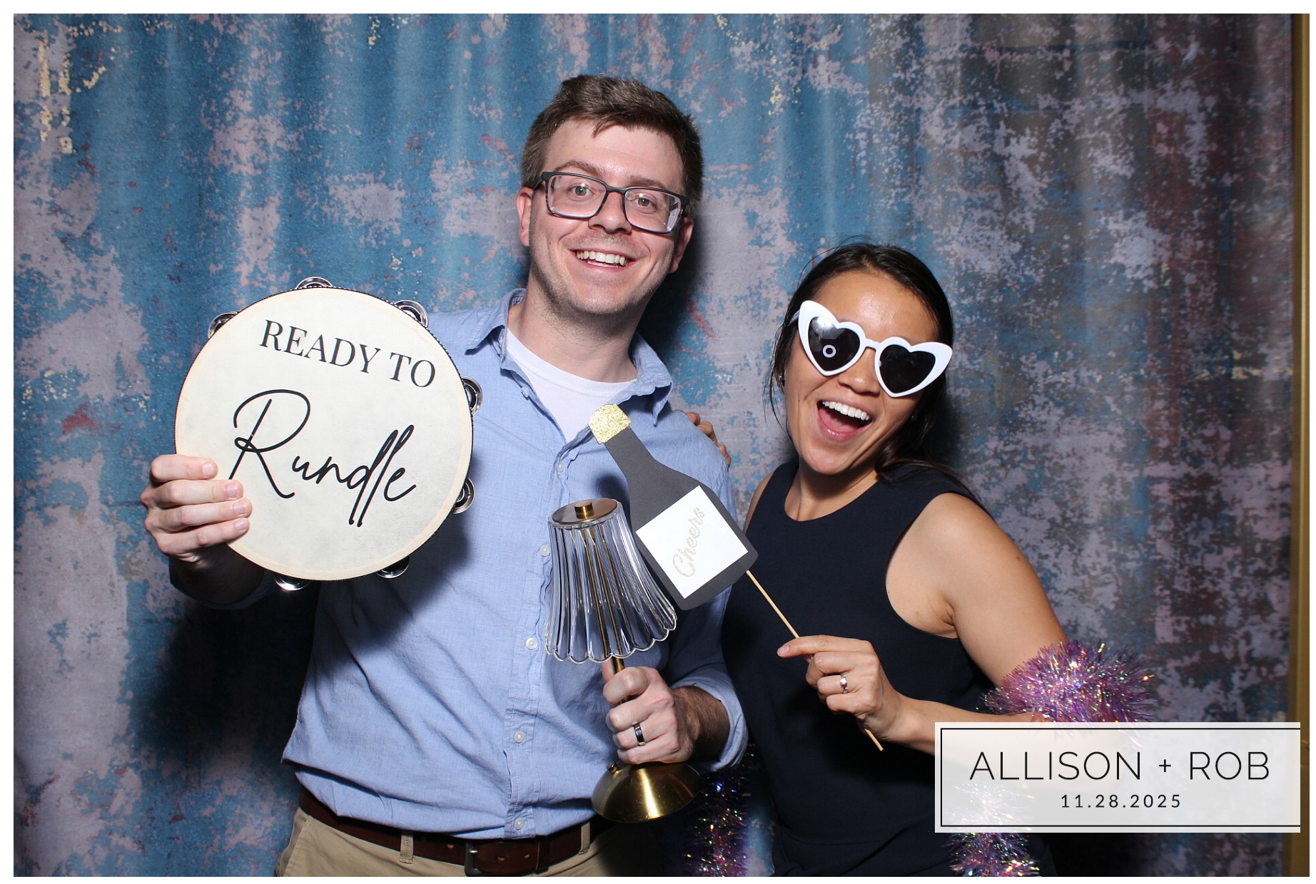 Allison + Rob | View more photos from the event at gallery.photoboothcincy.com/u/PhotoBoothCincy/Allison-Rob