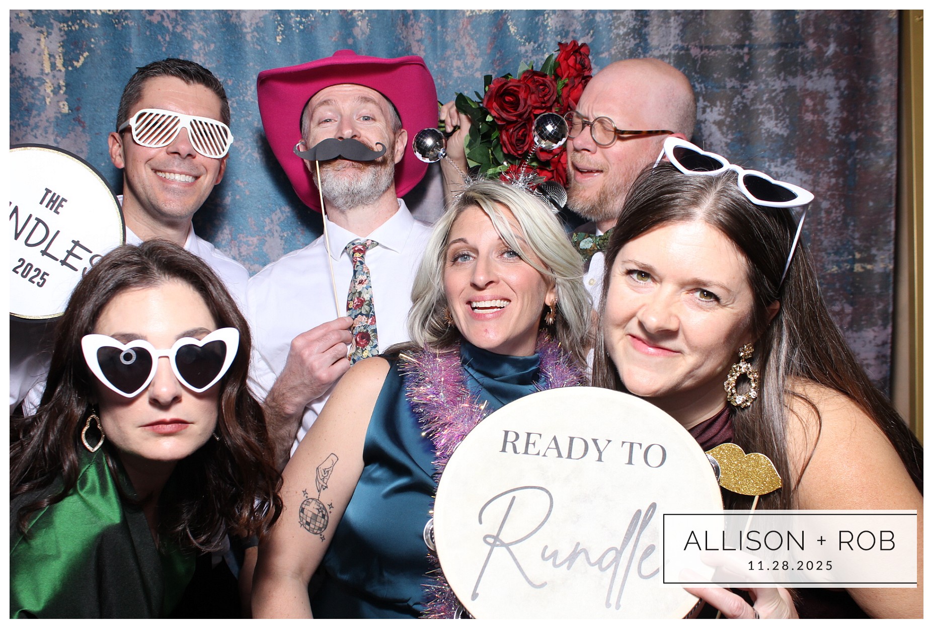 Allison + Rob | View more photos from the event at gallery.photoboothcincy.com/u/PhotoBoothCincy/Allison-Rob