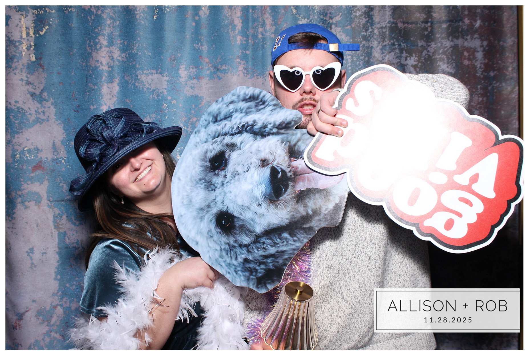 Allison + Rob | View more photos from the event at gallery.photoboothcincy.com/u/PhotoBoothCincy/Allison-Rob