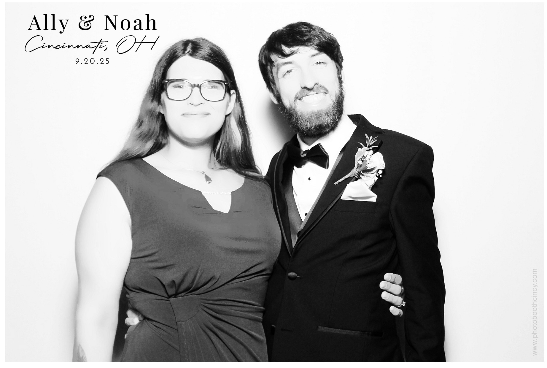 Ally & Noah's  | View more photos from the event at gallery.photoboothcincy.com/u/PhotoBoothCincy/Ally-Noahs