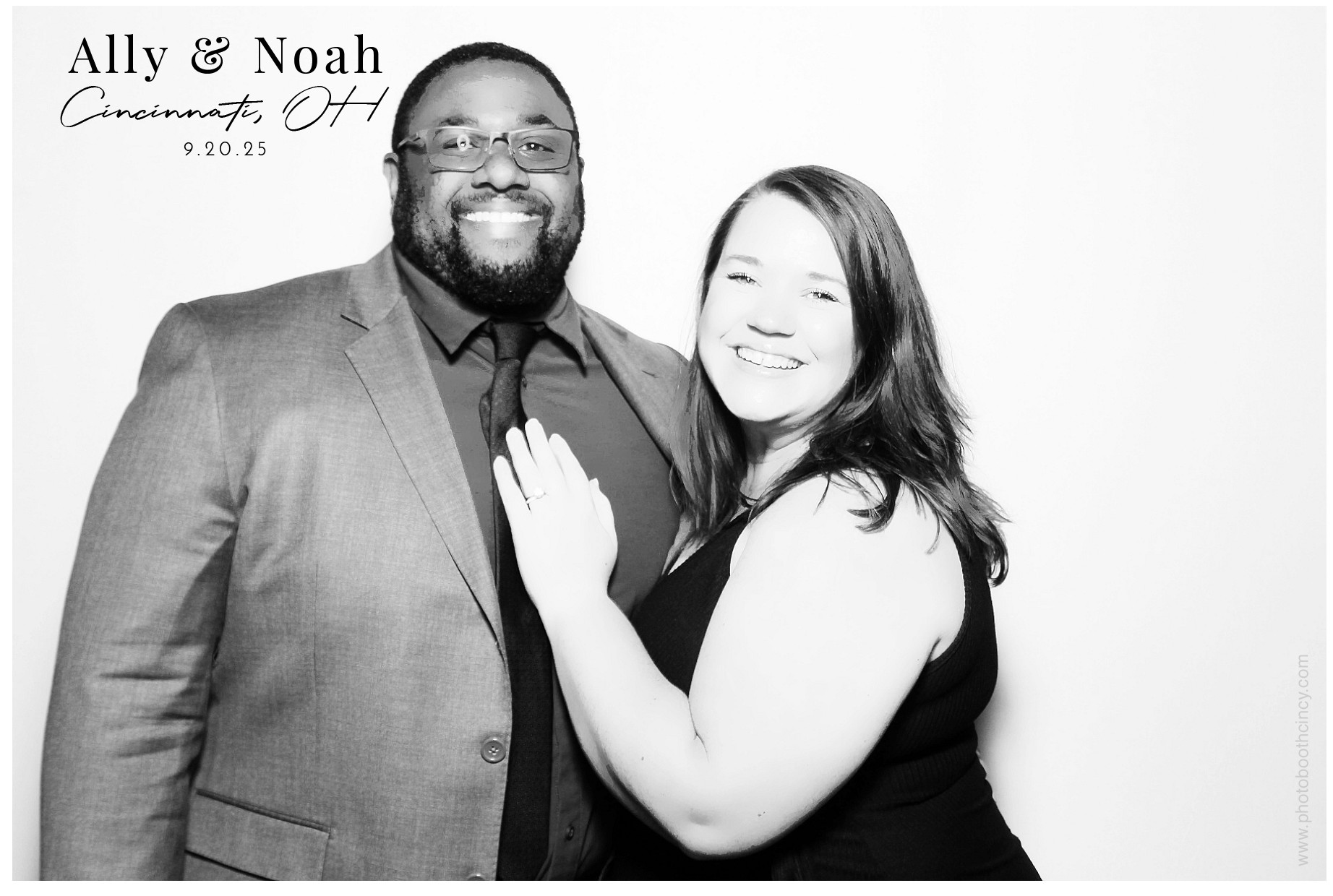 Ally & Noah's  | View more photos from the event at gallery.photoboothcincy.com/u/PhotoBoothCincy/Ally-Noahs