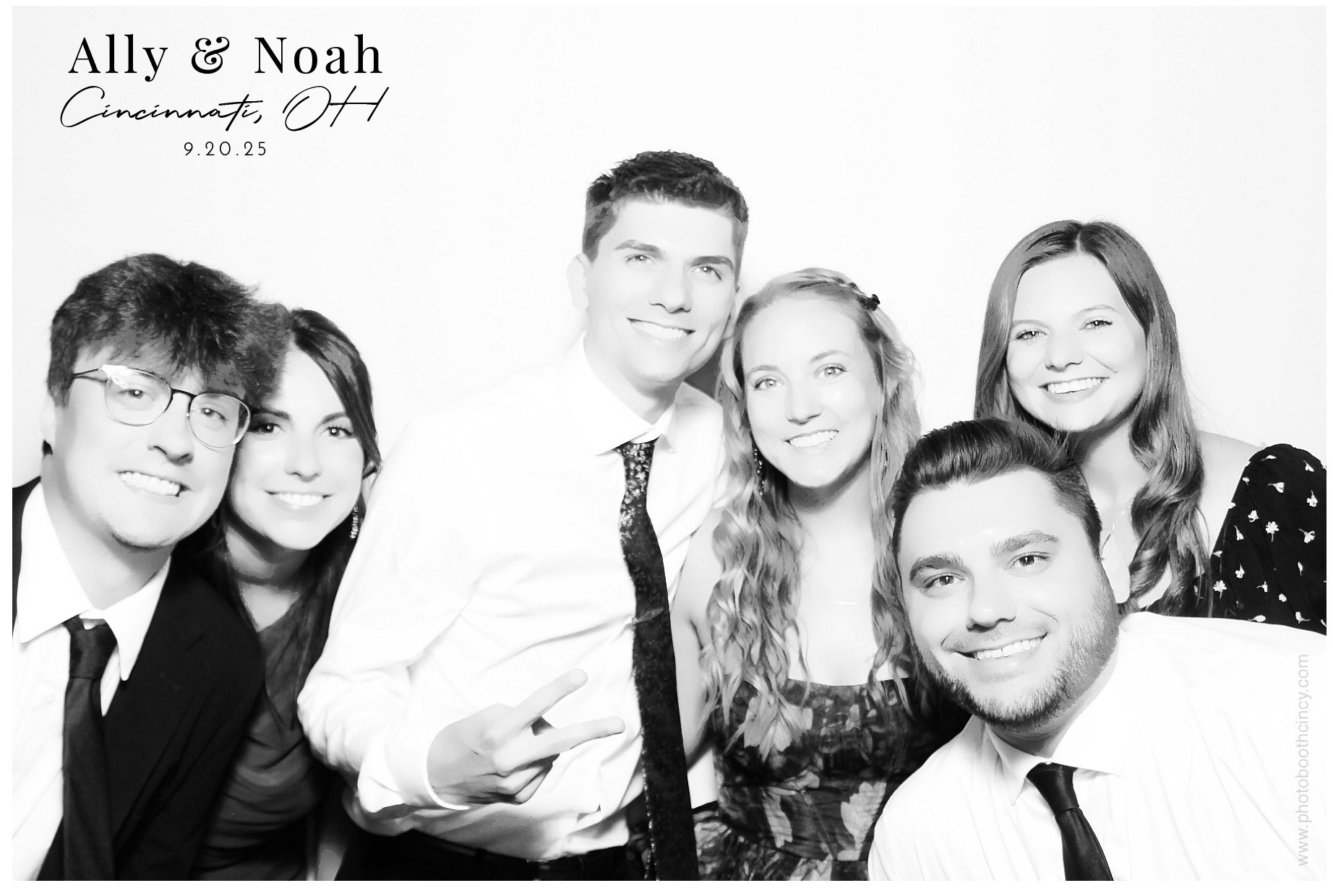 Ally & Noah's  | View more photos from the event at gallery.photoboothcincy.com/u/PhotoBoothCincy/Ally-Noahs