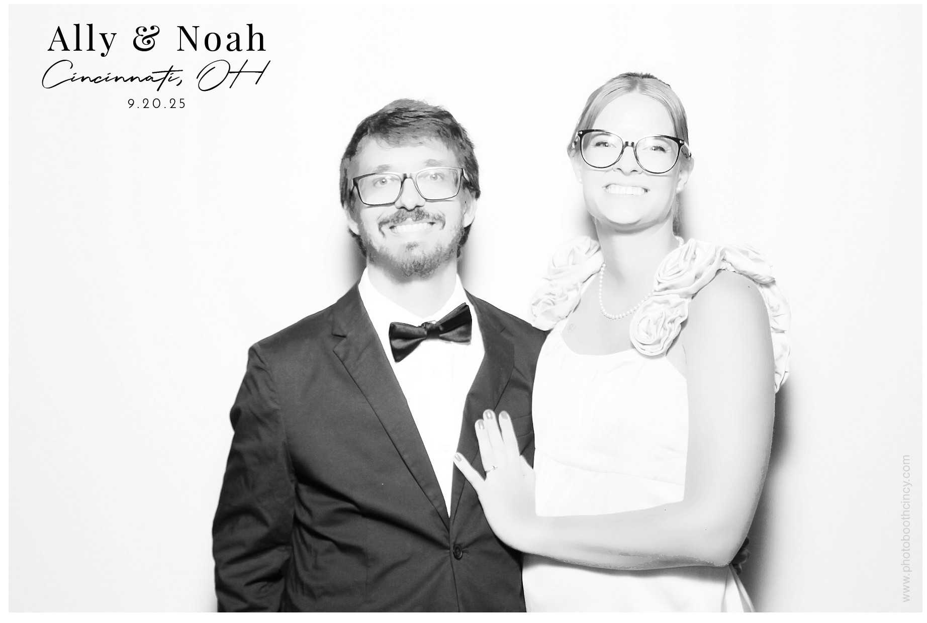Ally & Noah's  | View more photos from the event at gallery.photoboothcincy.com/u/PhotoBoothCincy/Ally-Noahs