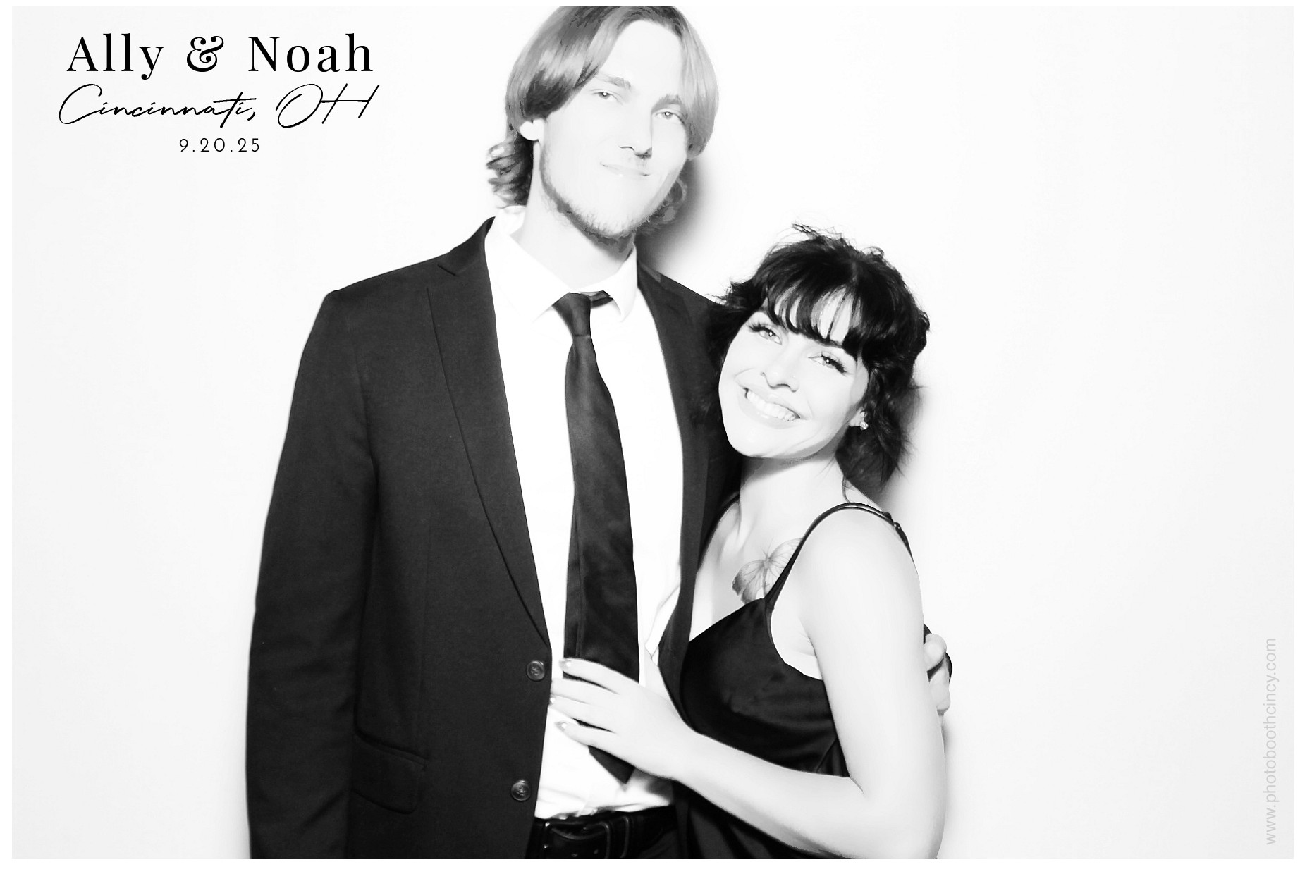 Ally & Noah's  | View more photos from the event at gallery.photoboothcincy.com/u/PhotoBoothCincy/Ally-Noahs