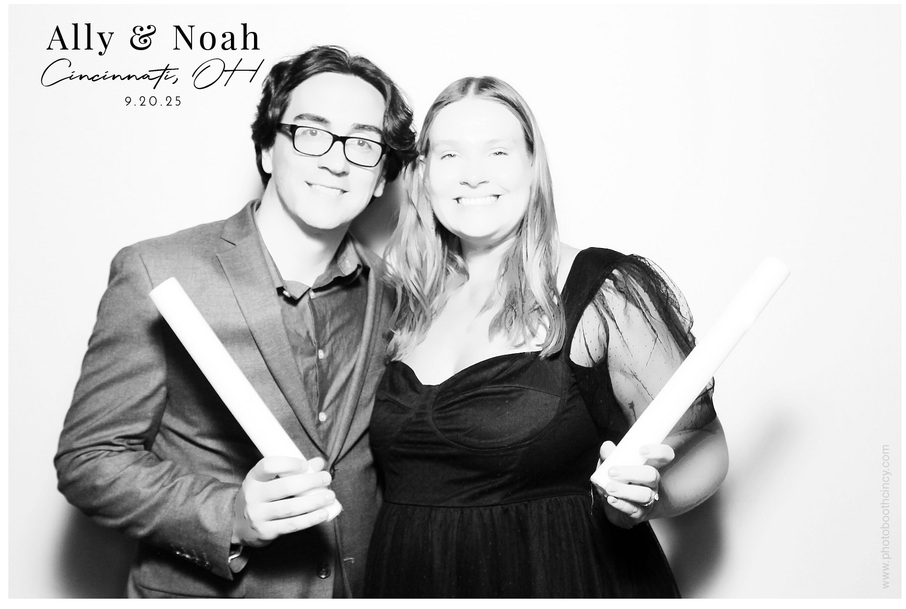 Ally & Noah's  | View more photos from the event at gallery.photoboothcincy.com/u/PhotoBoothCincy/Ally-Noahs