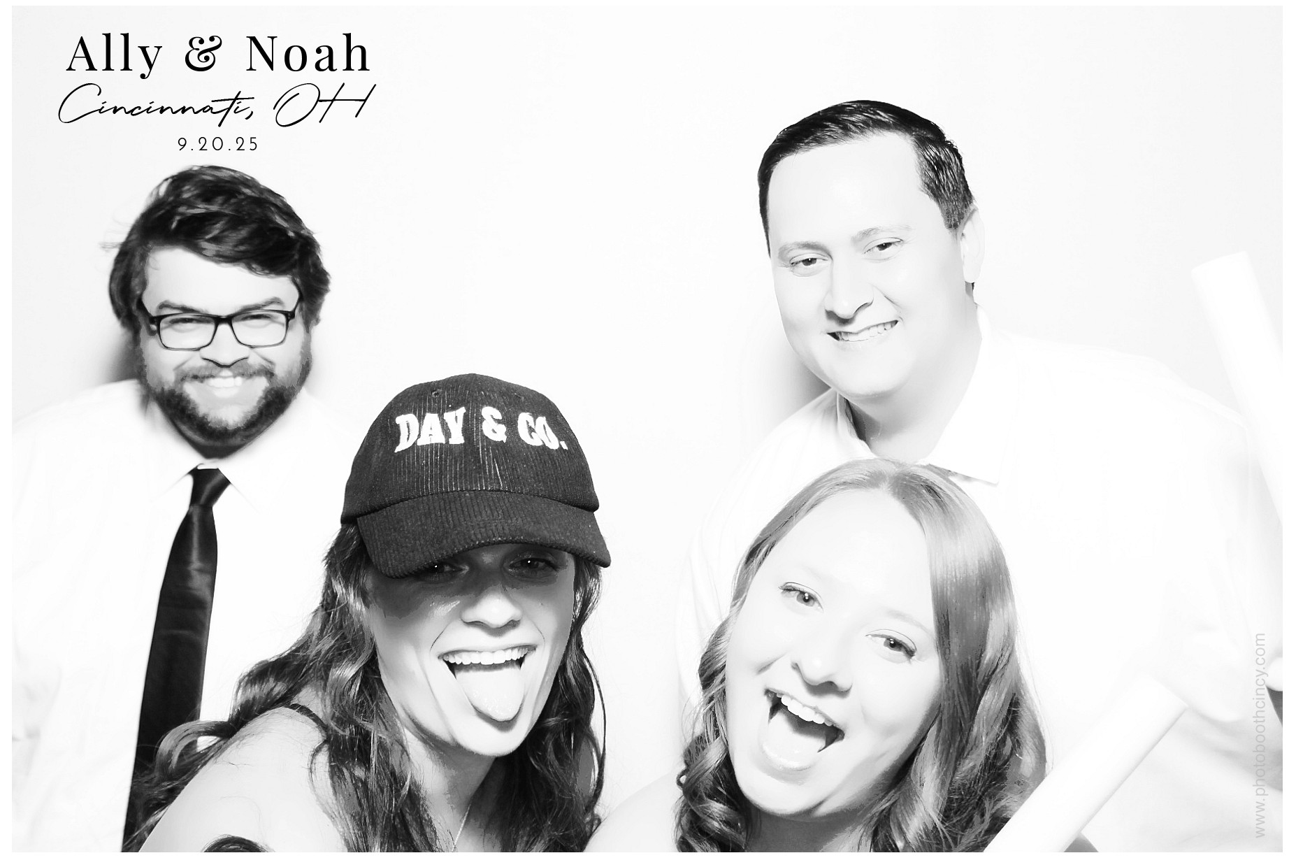 Ally & Noah's  | View more photos from the event at gallery.photoboothcincy.com/u/PhotoBoothCincy/Ally-Noahs