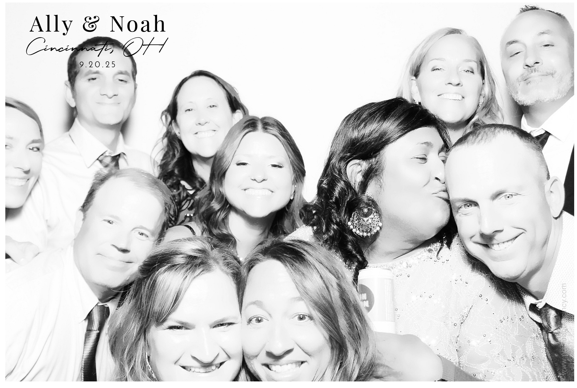 Ally & Noah's  | View more photos from the event at gallery.photoboothcincy.com/u/PhotoBoothCincy/Ally-Noahs