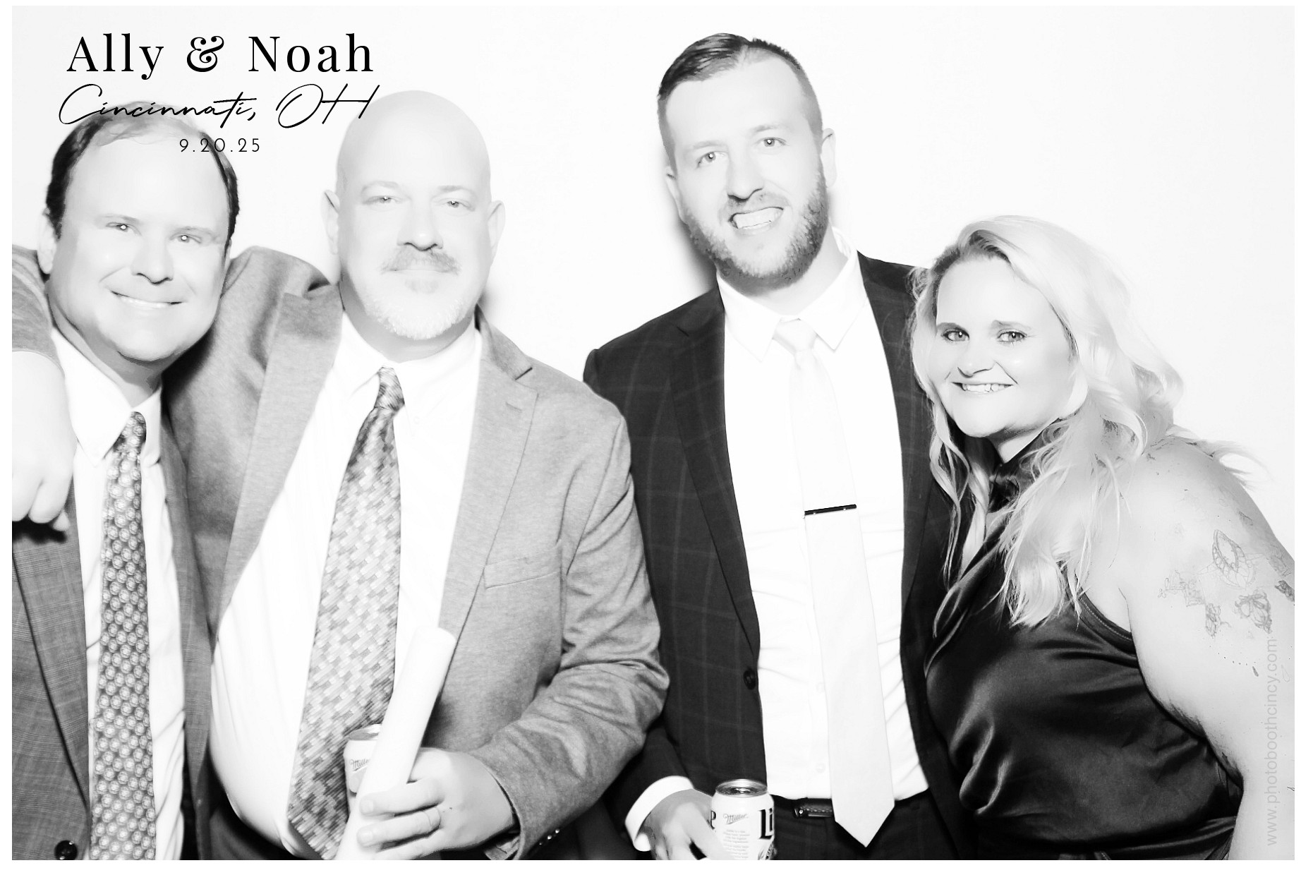 Ally & Noah's  | View more photos from the event at gallery.photoboothcincy.com/u/PhotoBoothCincy/Ally-Noahs
