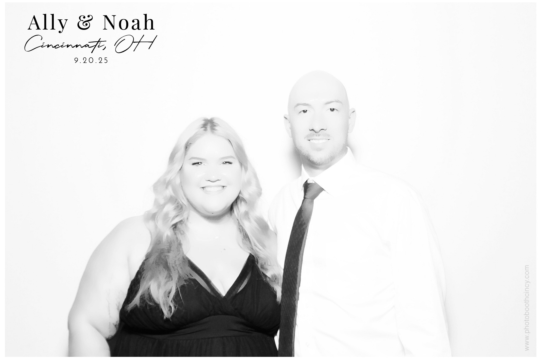 Ally & Noah's  | View more photos from the event at gallery.photoboothcincy.com/u/PhotoBoothCincy/Ally-Noahs