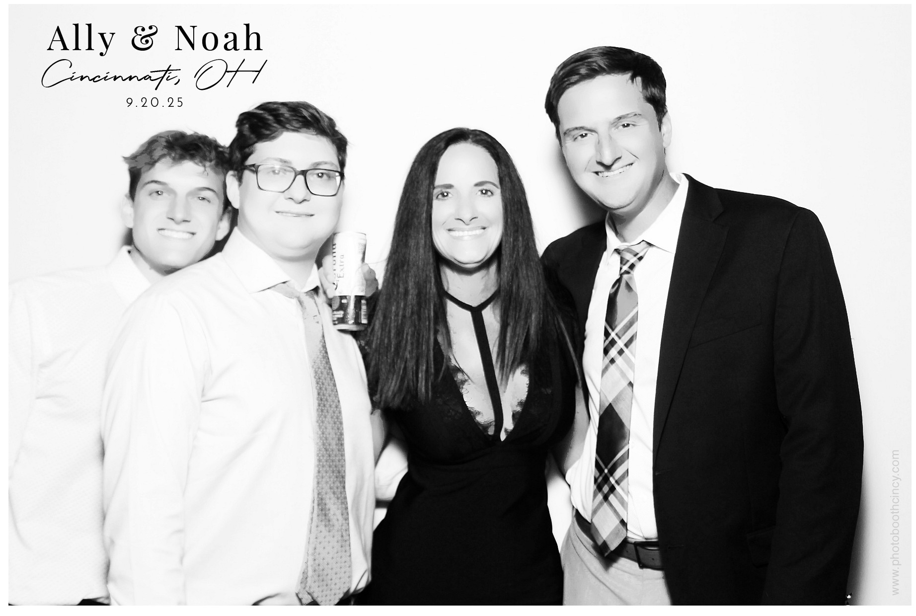 Ally & Noah's  | View more photos from the event at gallery.photoboothcincy.com/u/PhotoBoothCincy/Ally-Noahs