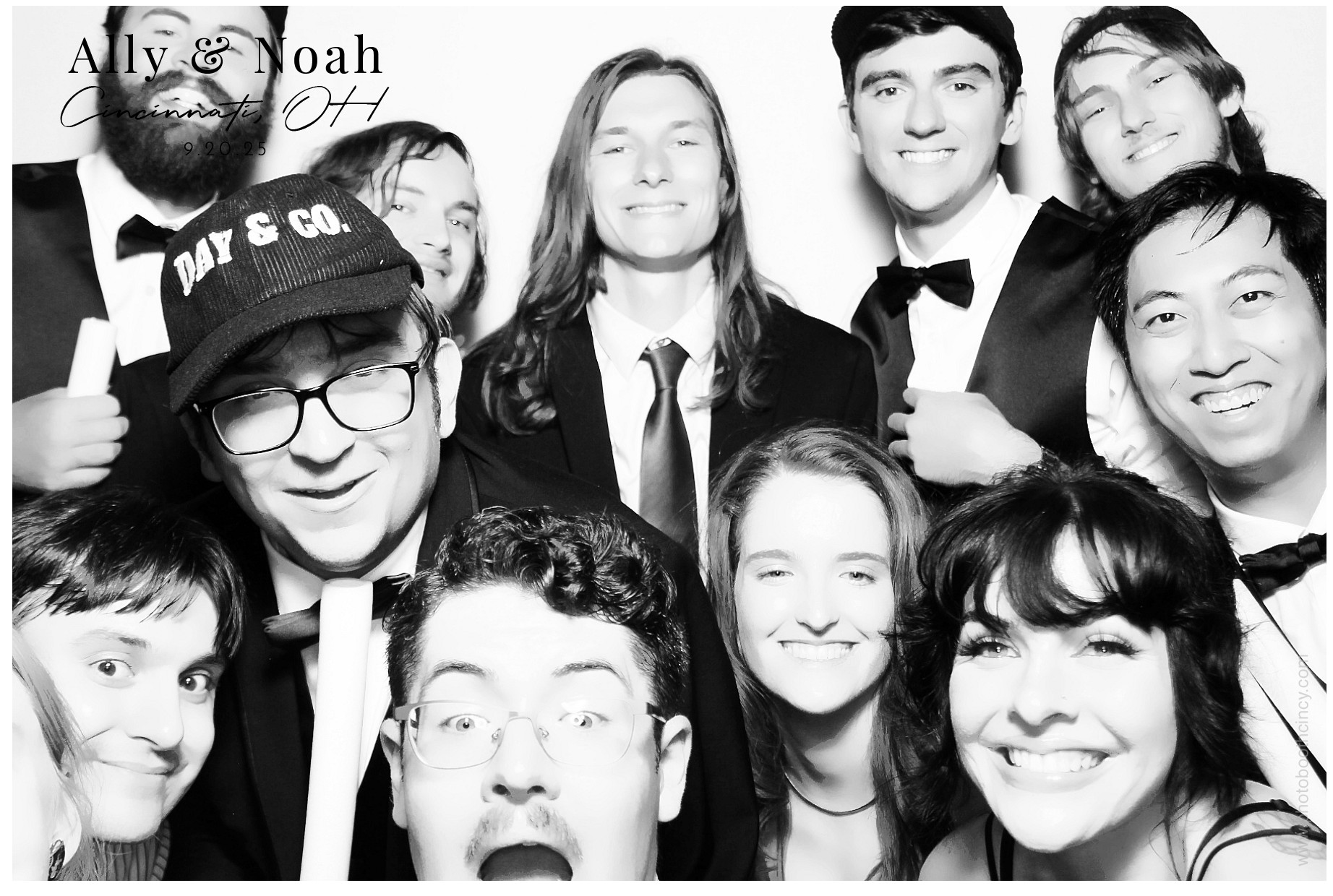 Ally & Noah's  | View more photos from the event at gallery.photoboothcincy.com/u/PhotoBoothCincy/Ally-Noahs