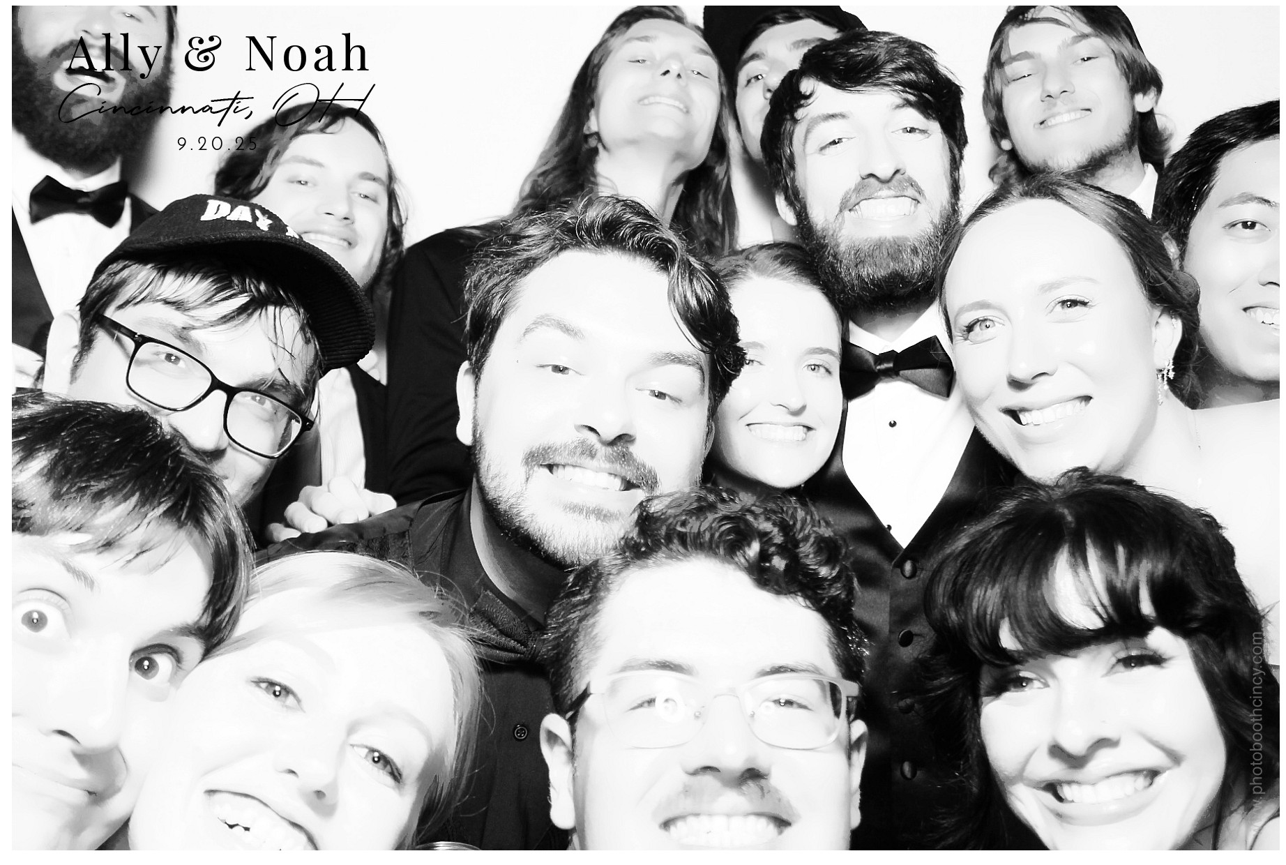 Ally & Noah's  | View more photos from the event at gallery.photoboothcincy.com/u/PhotoBoothCincy/Ally-Noahs