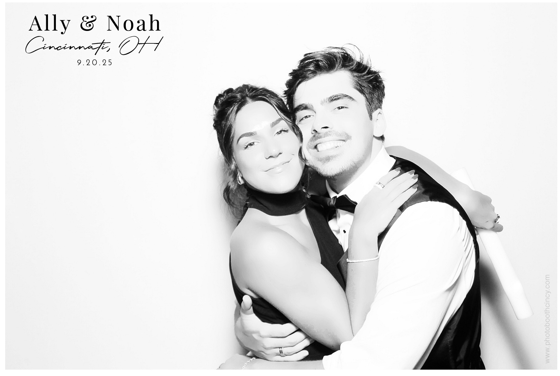 Ally & Noah's  | View more photos from the event at gallery.photoboothcincy.com/u/PhotoBoothCincy/Ally-Noahs