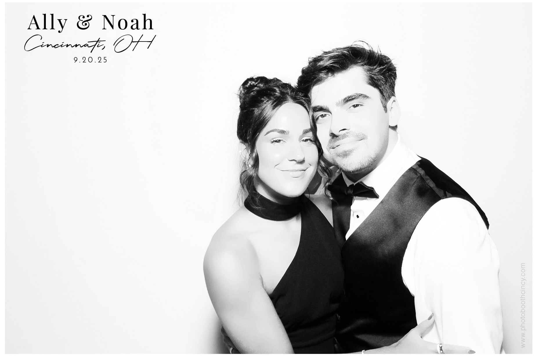 Ally & Noah's  | View more photos from the event at gallery.photoboothcincy.com/u/PhotoBoothCincy/Ally-Noahs