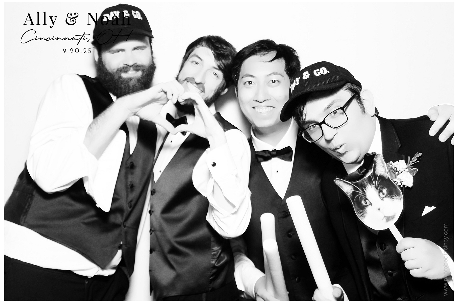 Ally & Noah's  | View more photos from the event at gallery.photoboothcincy.com/u/PhotoBoothCincy/Ally-Noahs