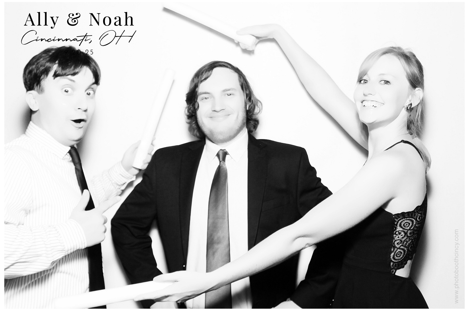 Ally & Noah's  | View more photos from the event at gallery.photoboothcincy.com/u/PhotoBoothCincy/Ally-Noahs