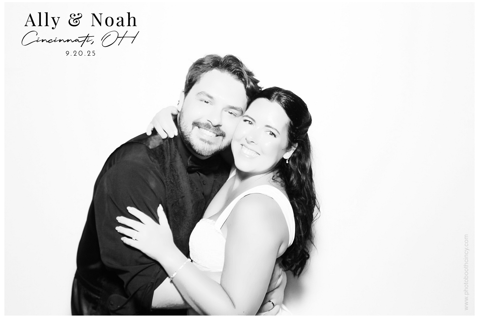 Ally & Noah's  | View more photos from the event at gallery.photoboothcincy.com/u/PhotoBoothCincy/Ally-Noahs