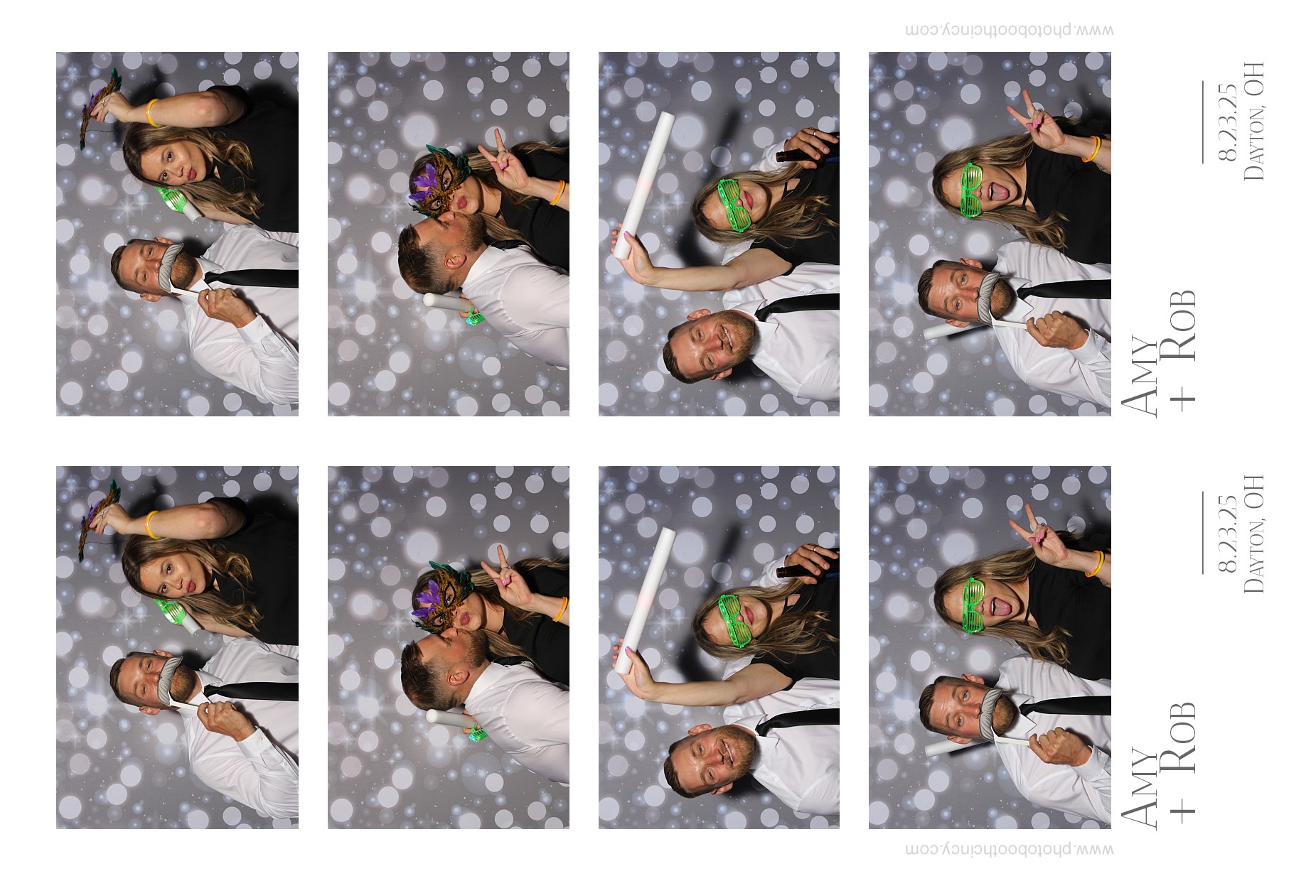 Amy & Rob | View more photos from the event at gallery.photoboothcincy.com/u/PhotoBoothCincy/Amy-Rob