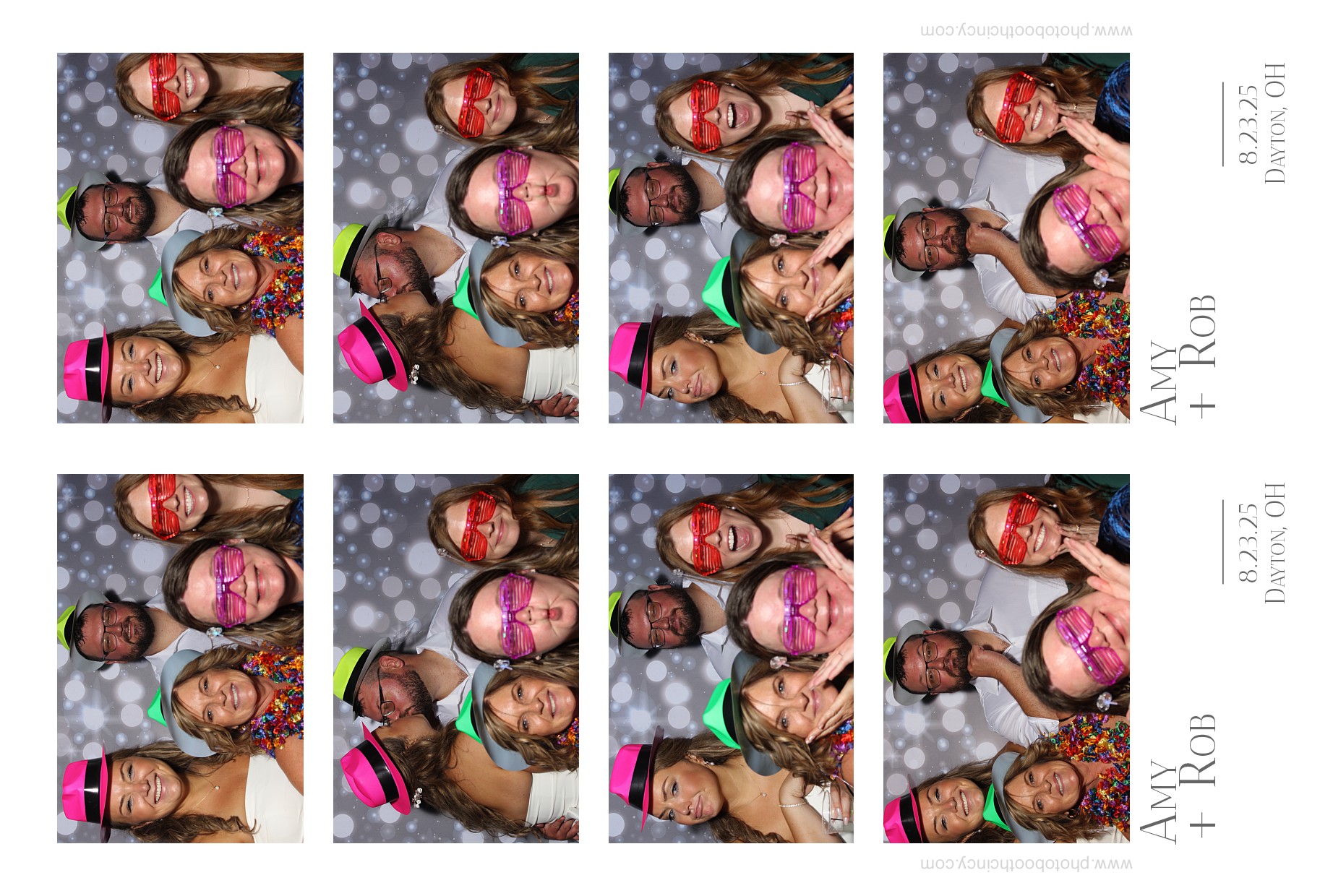 Amy & Rob | View more photos from the event at gallery.photoboothcincy.com/u/PhotoBoothCincy/Amy-Rob