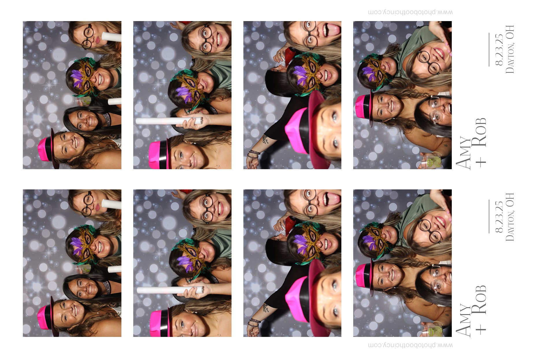 Amy & Rob | View more photos from the event at gallery.photoboothcincy.com/u/PhotoBoothCincy/Amy-Rob