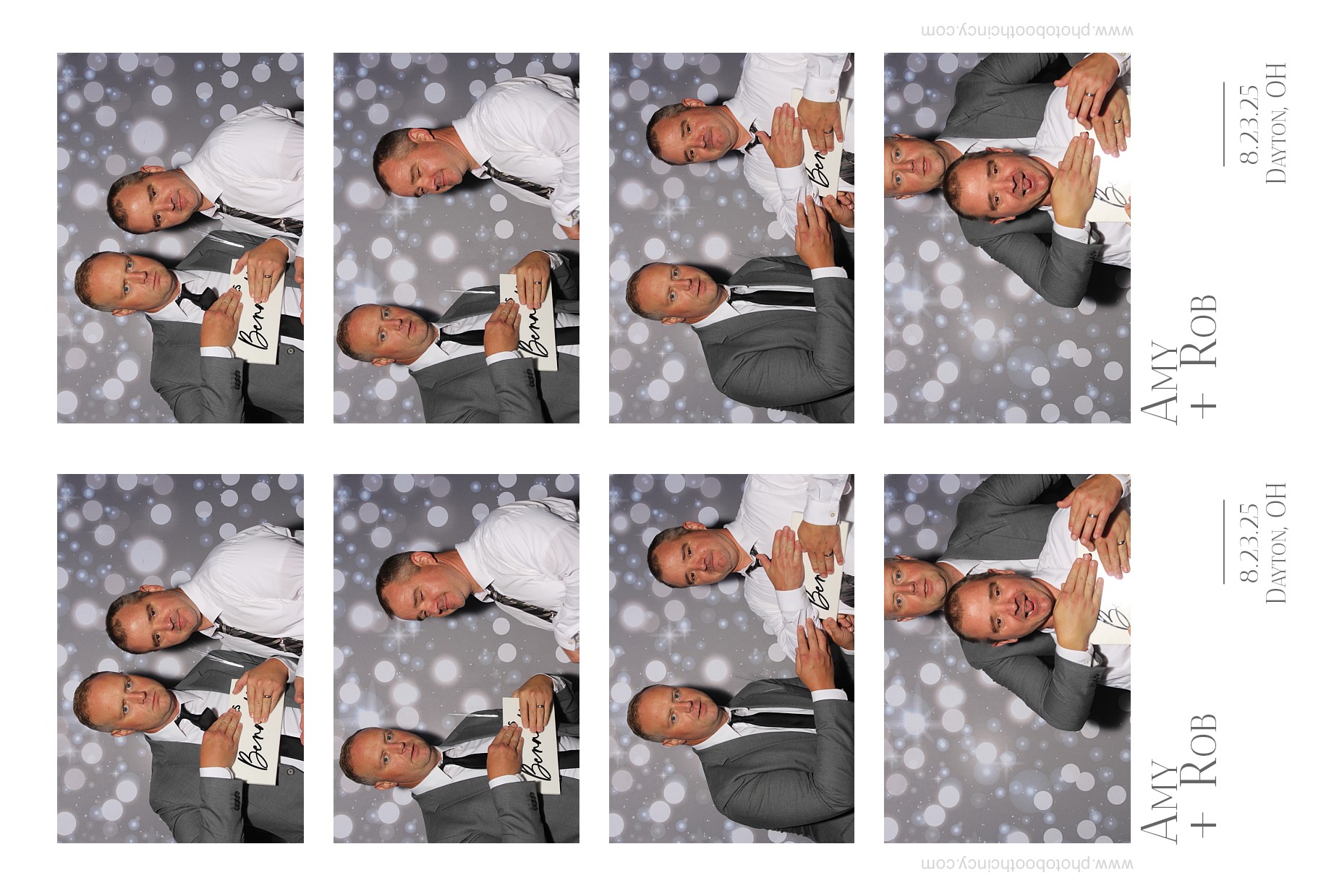 Amy & Rob | View more photos from the event at gallery.photoboothcincy.com/u/PhotoBoothCincy/Amy-Rob