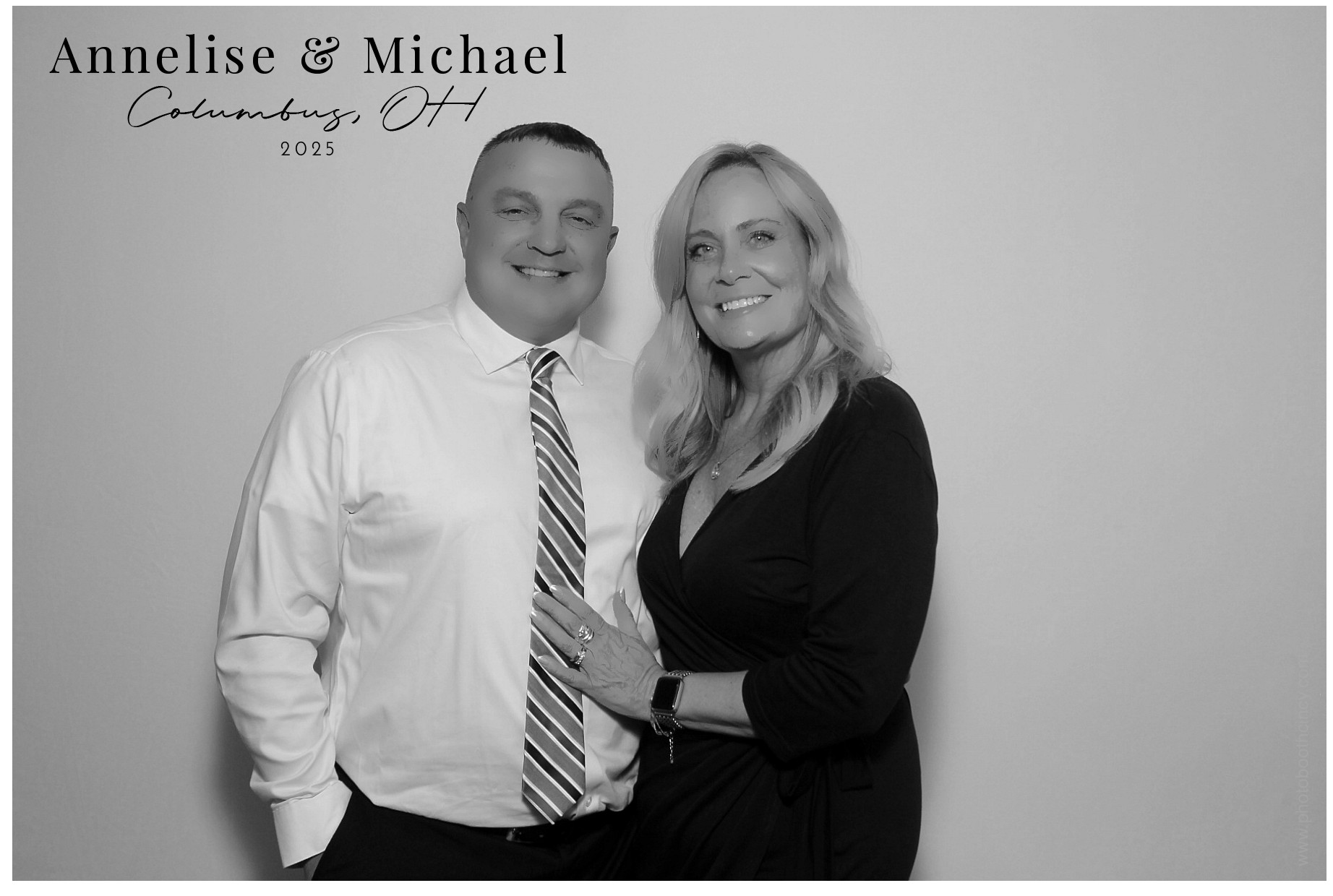 Annelise & Michael | View more photos from the event at gallery.photoboothcincy.com/u/PhotoBoothCincy/Annelise-Michael