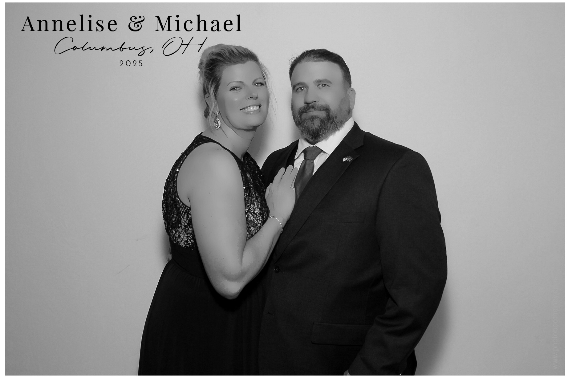 Annelise & Michael | View more photos from the event at gallery.photoboothcincy.com/u/PhotoBoothCincy/Annelise-Michael