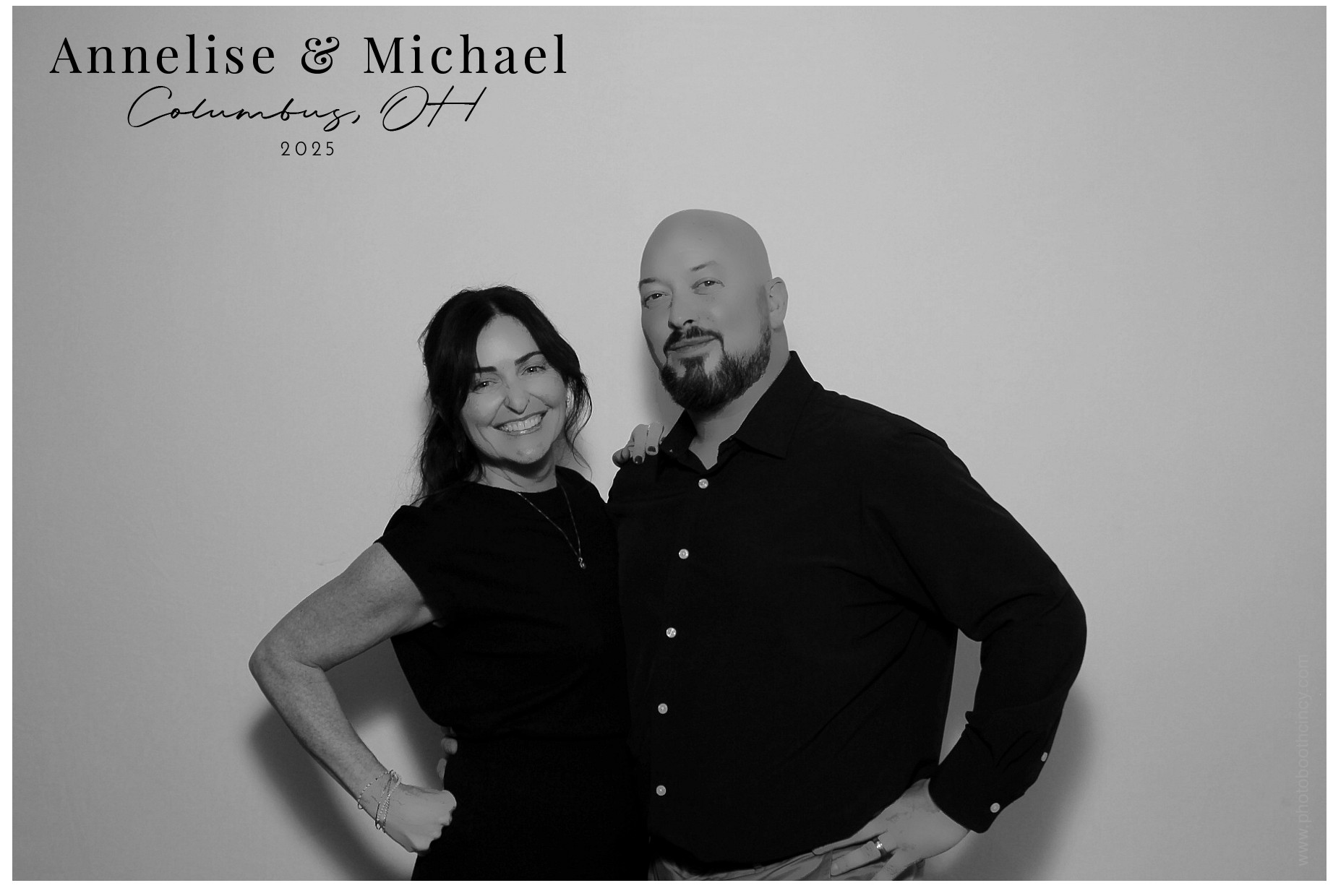 Annelise & Michael | View more photos from the event at gallery.photoboothcincy.com/u/PhotoBoothCincy/Annelise-Michael
