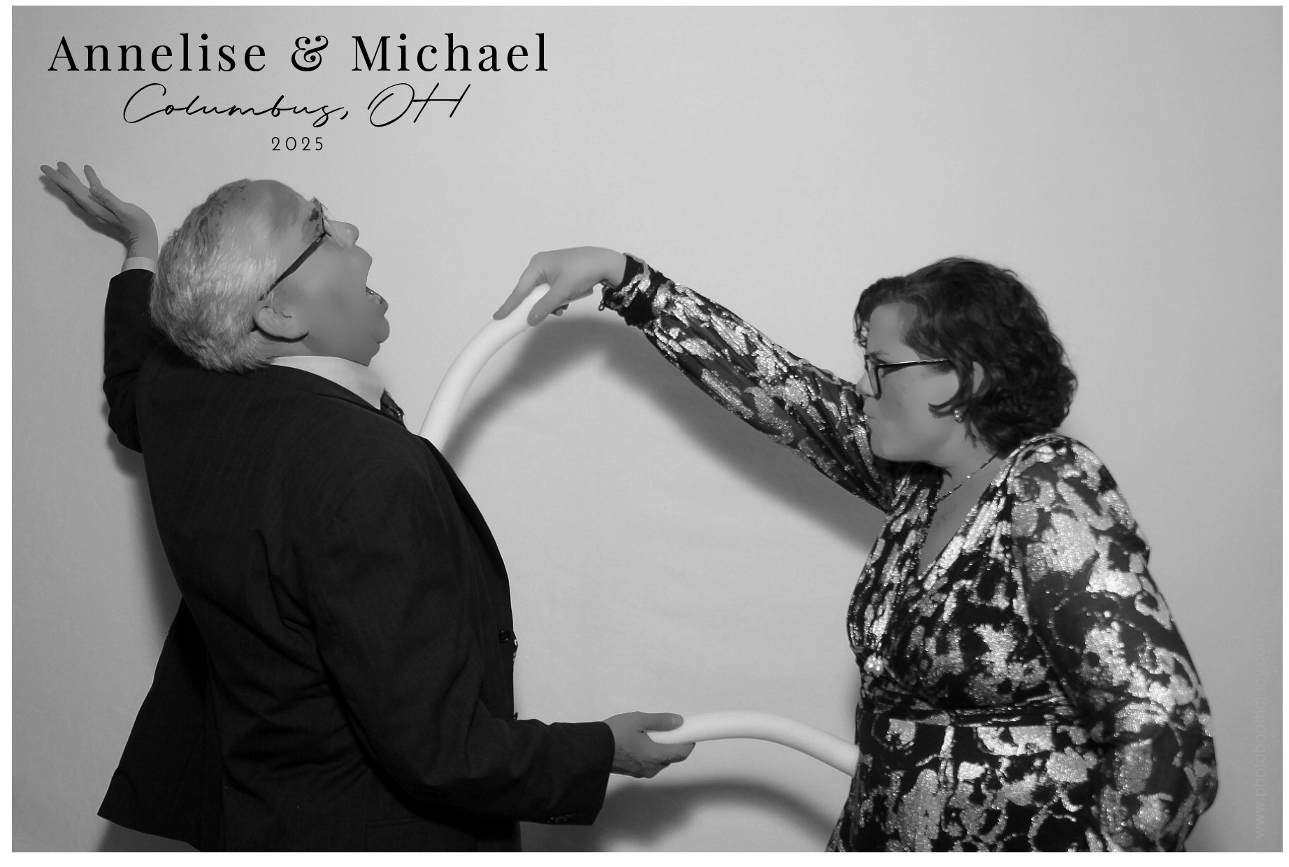 Annelise & Michael | View more photos from the event at gallery.photoboothcincy.com/u/PhotoBoothCincy/Annelise-Michael