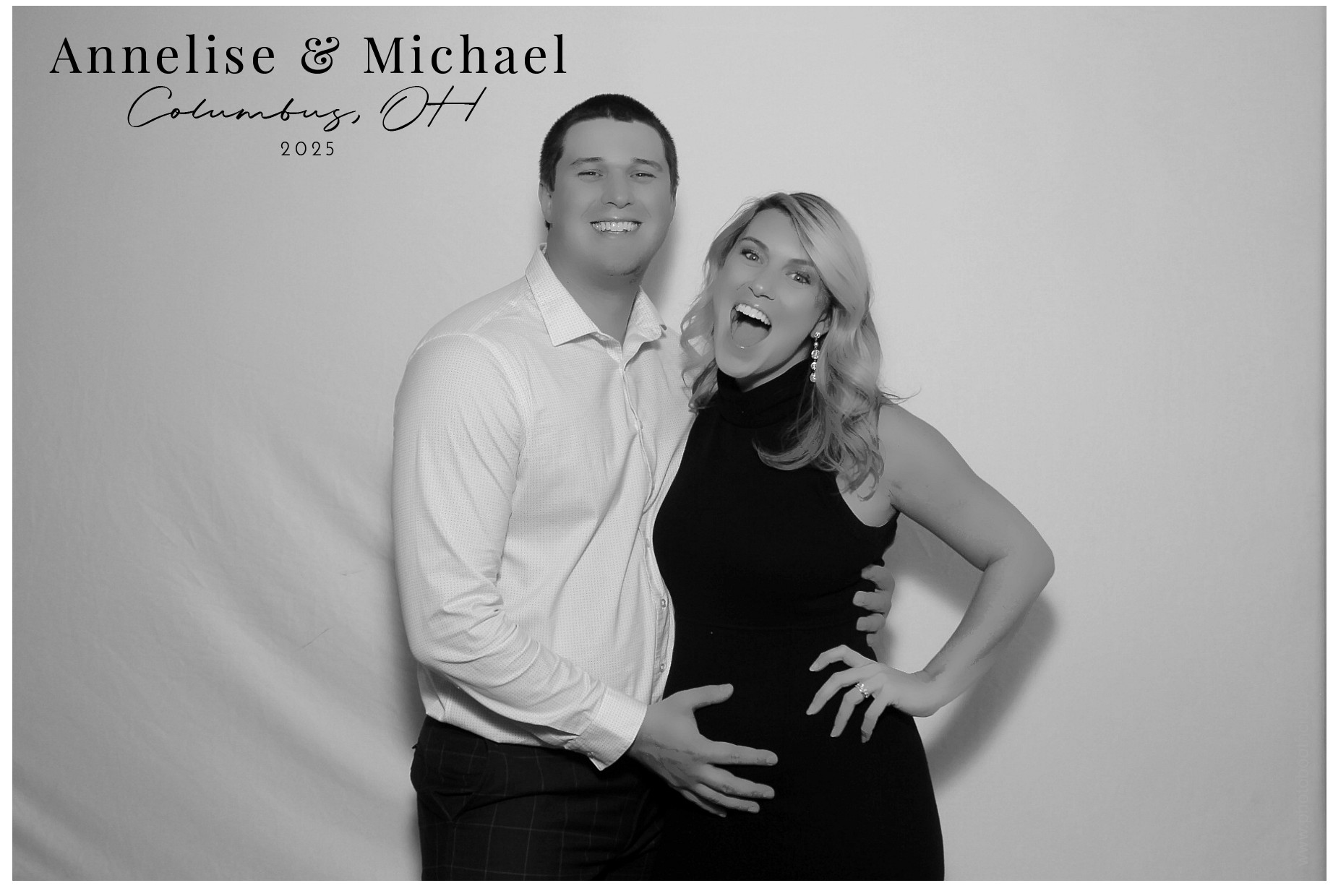 Annelise & Michael | View more photos from the event at gallery.photoboothcincy.com/u/PhotoBoothCincy/Annelise-Michael