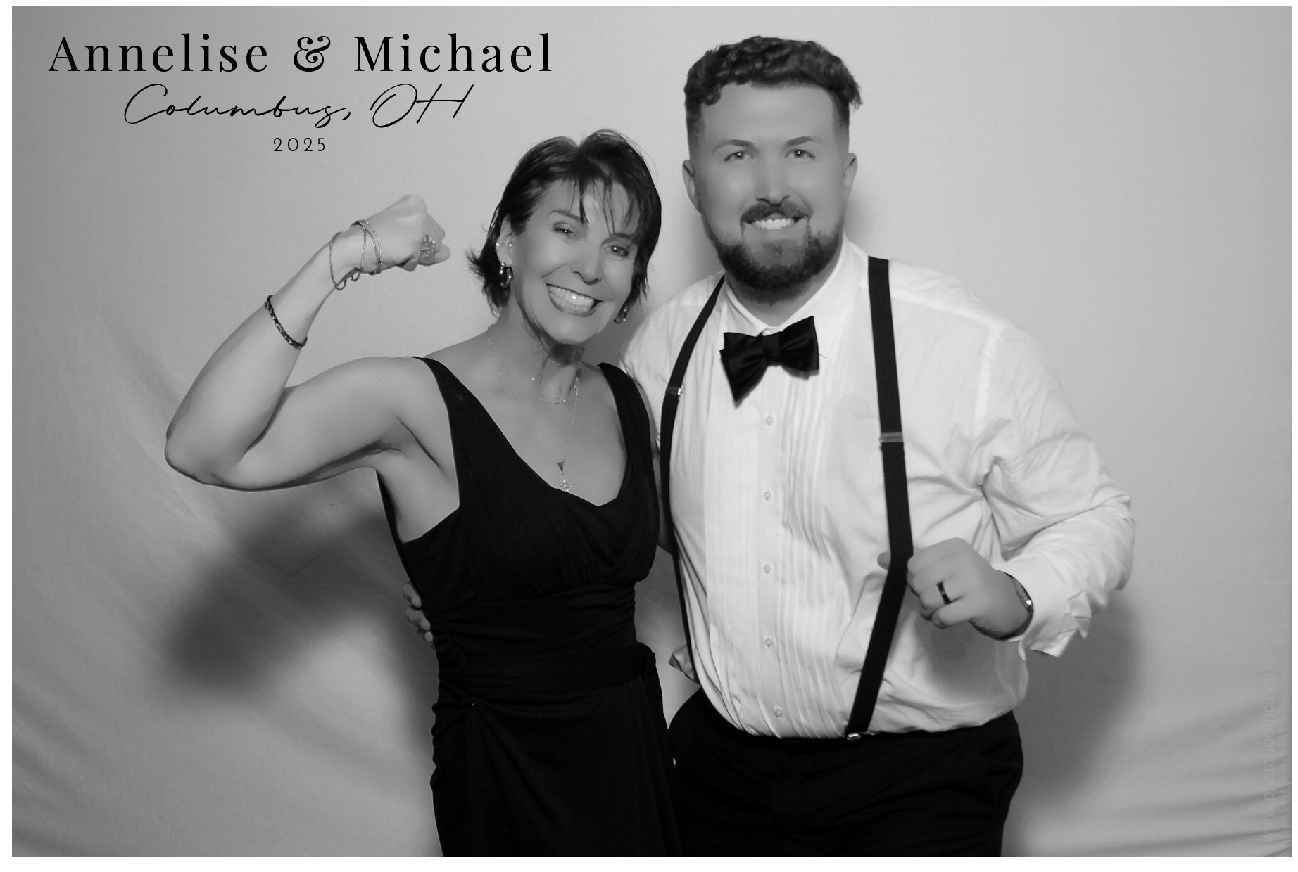 Annelise & Michael | View more photos from the event at gallery.photoboothcincy.com/u/PhotoBoothCincy/Annelise-Michael