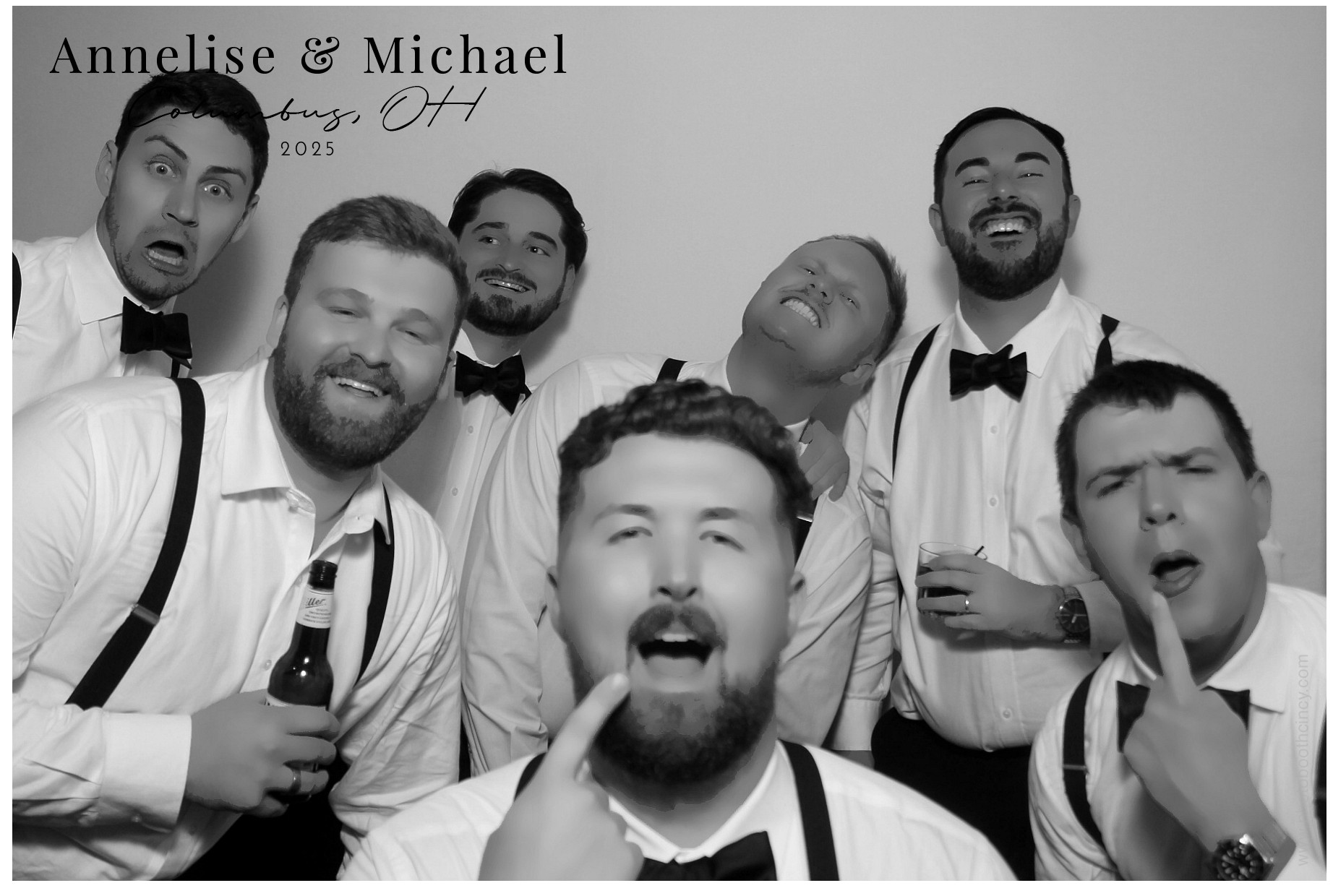 Annelise & Michael | View more photos from the event at gallery.photoboothcincy.com/u/PhotoBoothCincy/Annelise-Michael