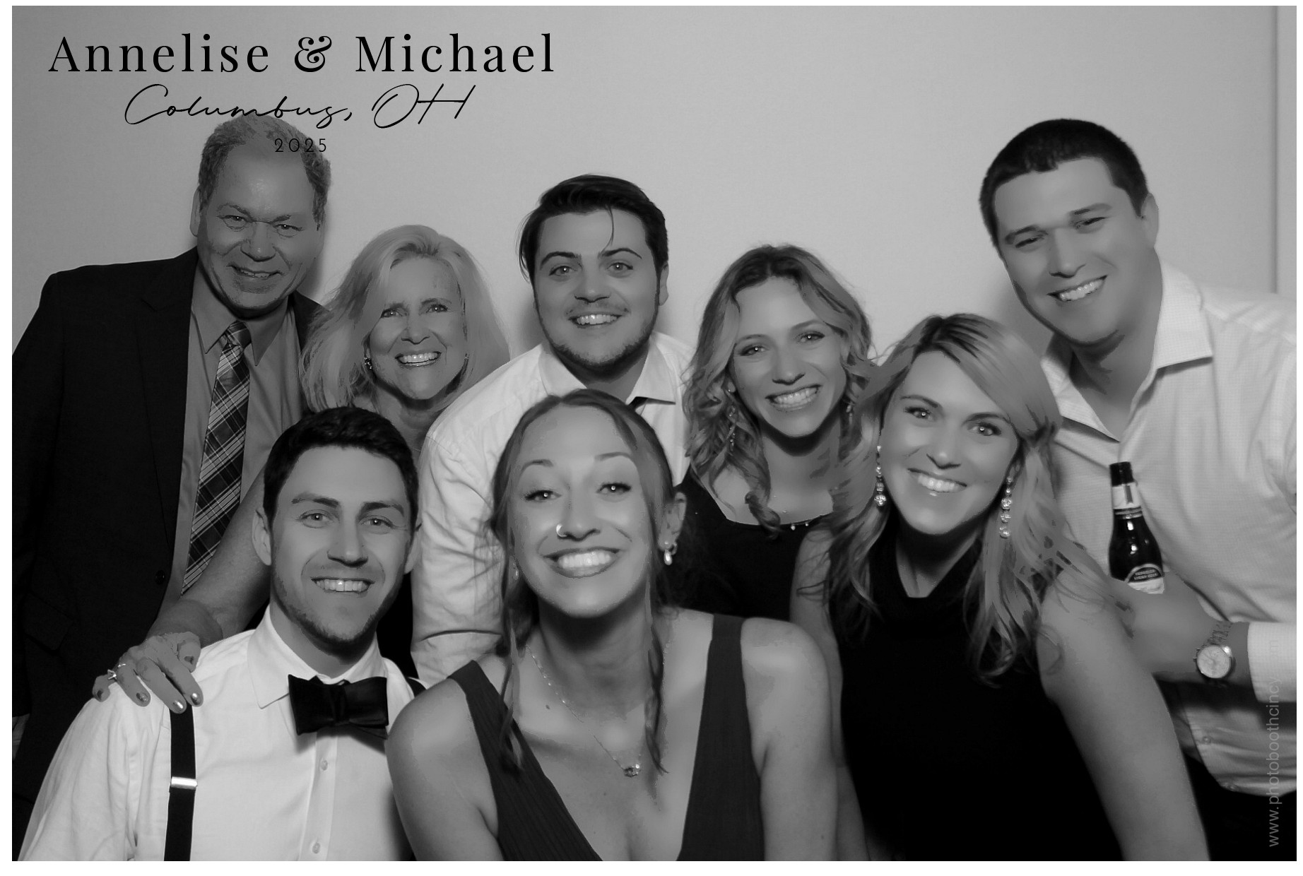 Annelise & Michael | View more photos from the event at gallery.photoboothcincy.com/u/PhotoBoothCincy/Annelise-Michael