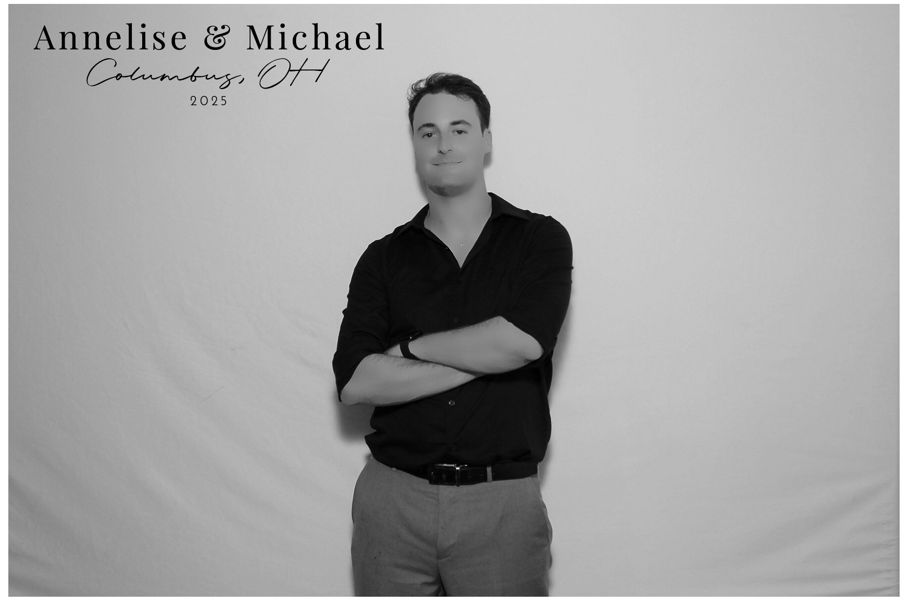 Annelise & Michael | View more photos from the event at gallery.photoboothcincy.com/u/PhotoBoothCincy/Annelise-Michael