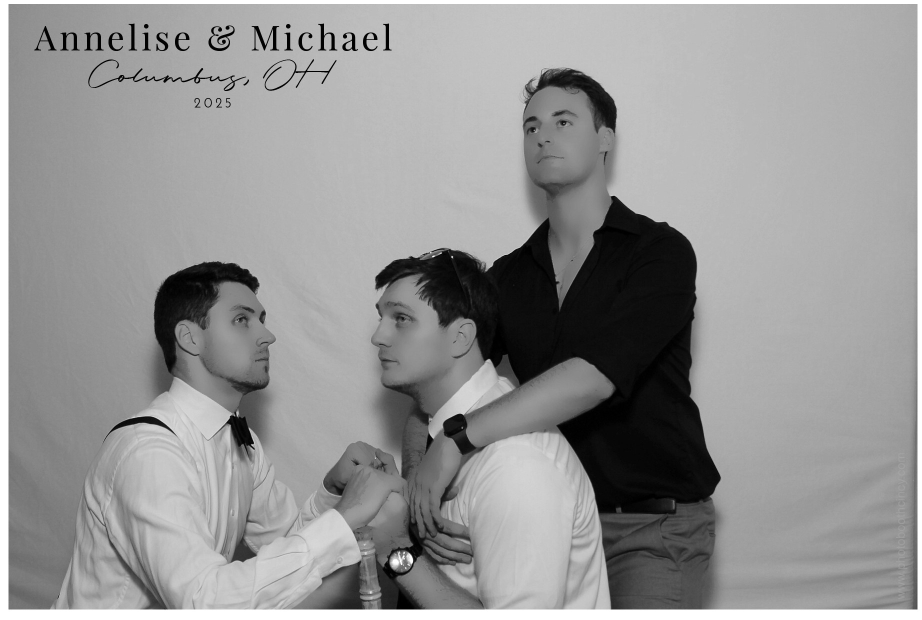 Annelise & Michael | View more photos from the event at gallery.photoboothcincy.com/u/PhotoBoothCincy/Annelise-Michael