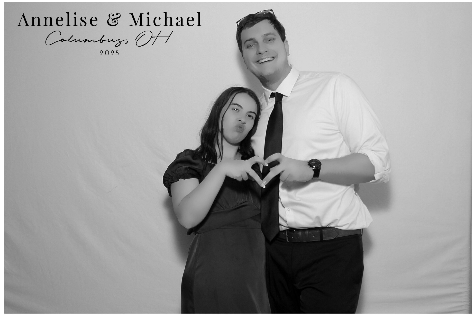 Annelise & Michael | View more photos from the event at gallery.photoboothcincy.com/u/PhotoBoothCincy/Annelise-Michael