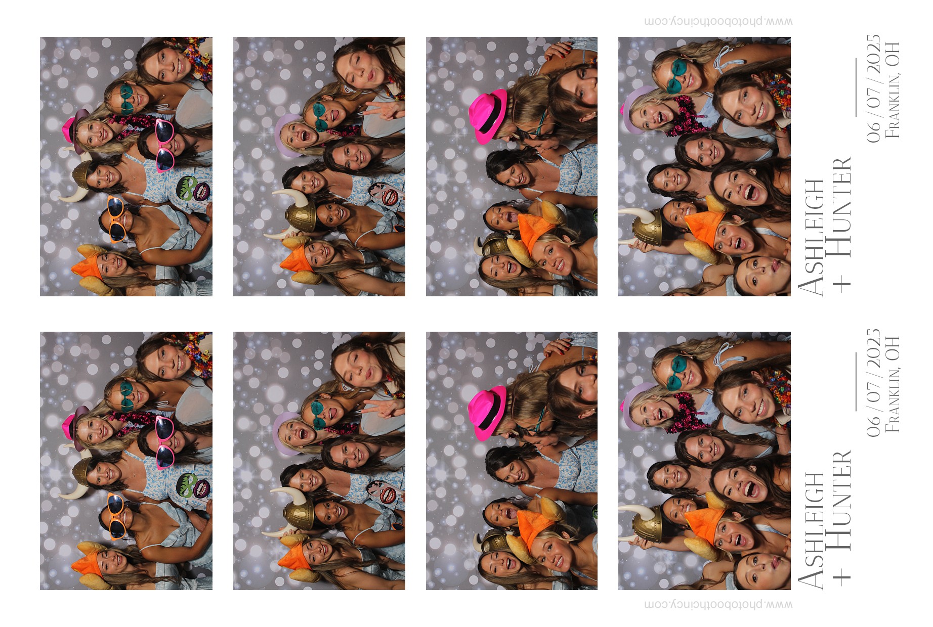 Ashleigh Lindsey Reception | View more photos from the event at gallery.photoboothcincy.com/u/PhotoBoothCincy/Ashleigh-Lindsey-Reception