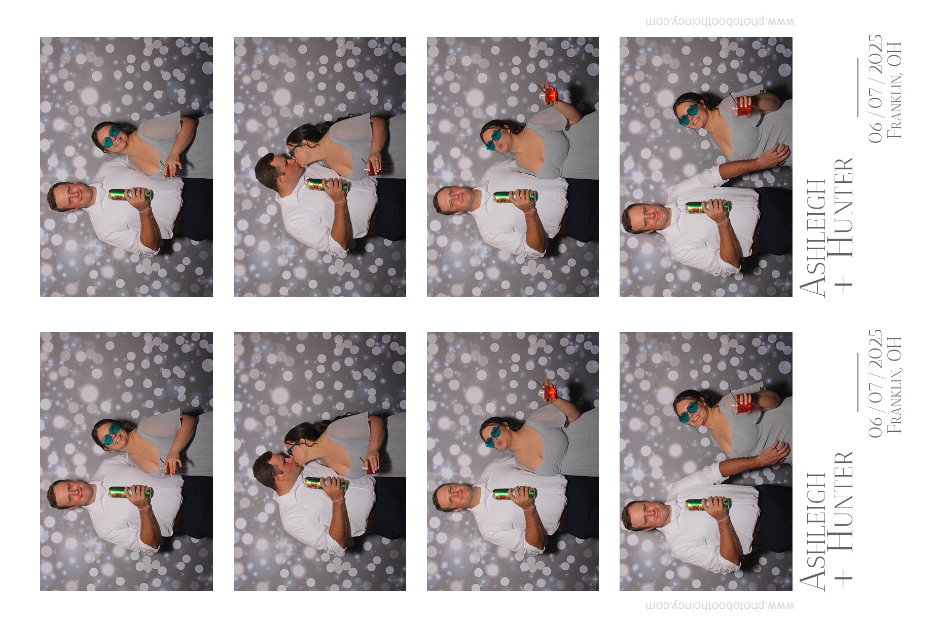 Ashleigh Lindsey Reception | View more photos from the event at gallery.photoboothcincy.com/u/PhotoBoothCincy/Ashleigh-Lindsey-Reception
