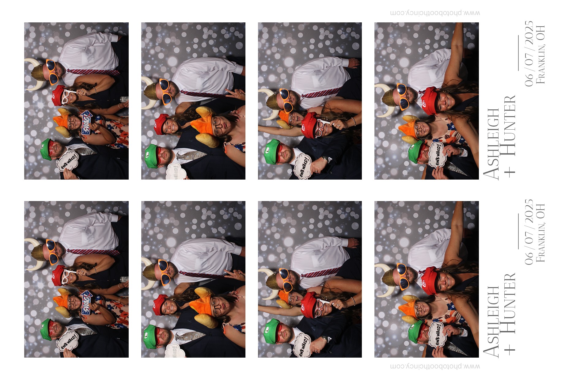 Ashleigh Lindsey Reception | View more photos from the event at gallery.photoboothcincy.com/u/PhotoBoothCincy/Ashleigh-Lindsey-Reception
