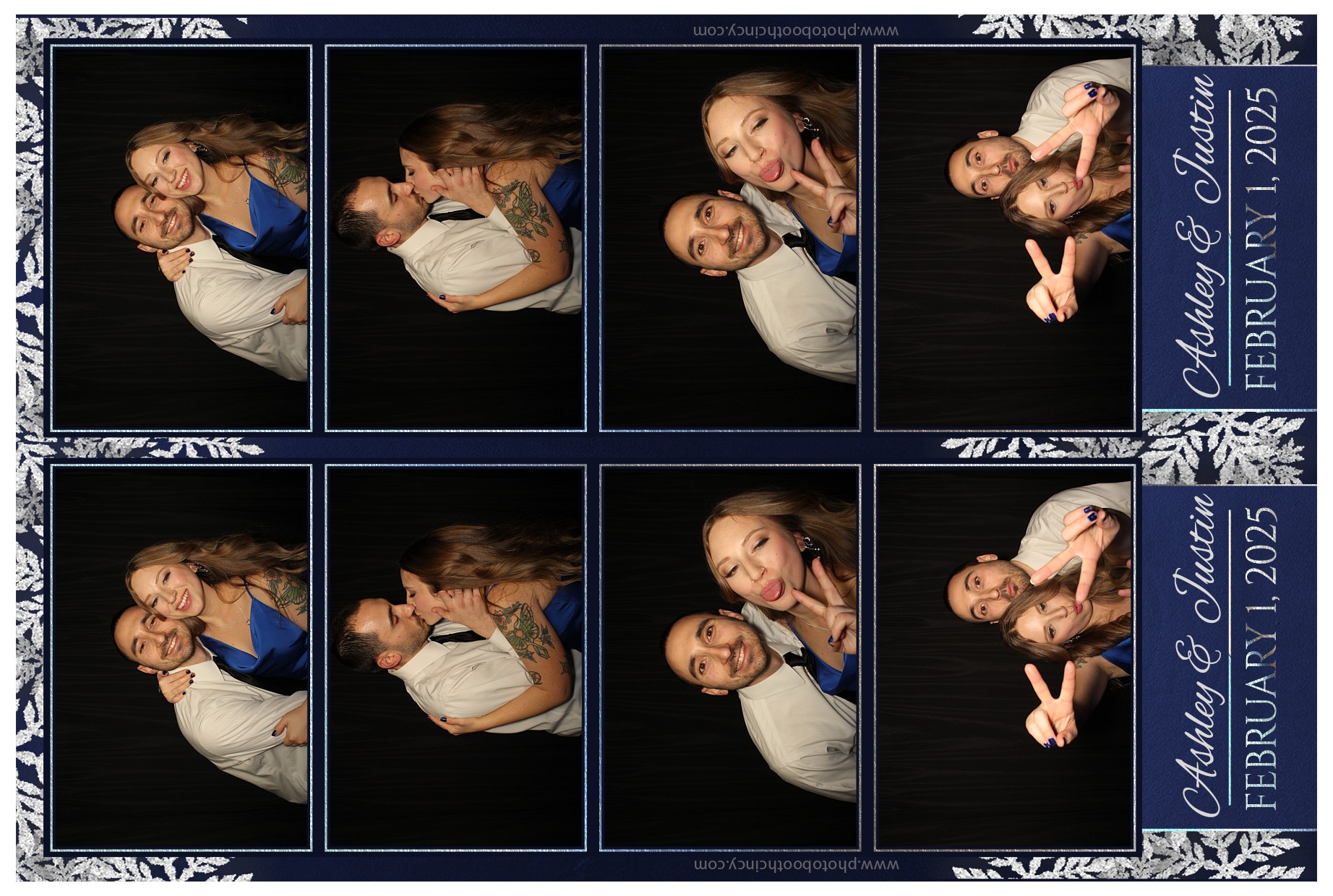 Ashley & Justin | View more photos from the event at gallery.photoboothcincy.com/u/PhotoBoothCincy/Ashley-Justin