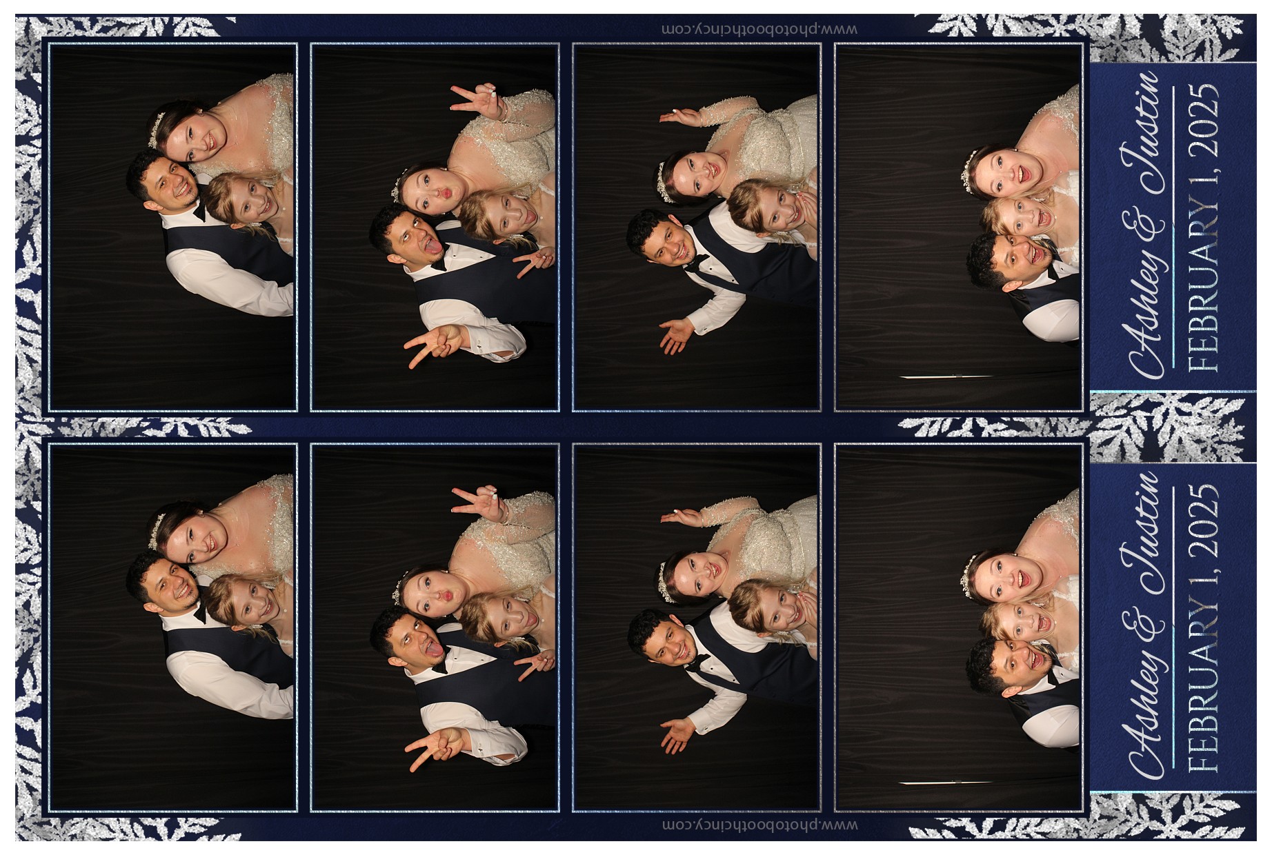 Ashley & Justin | View more photos from the event at gallery.photoboothcincy.com/u/PhotoBoothCincy/Ashley-Justin