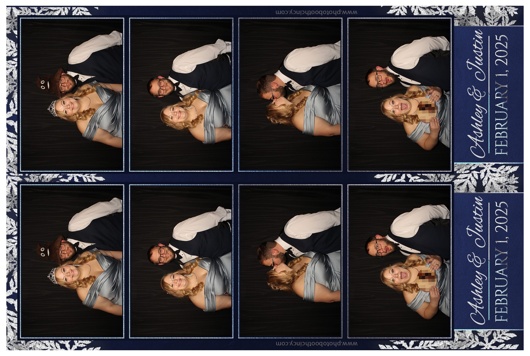 Ashley & Justin | View more photos from the event at gallery.photoboothcincy.com/u/PhotoBoothCincy/Ashley-Justin