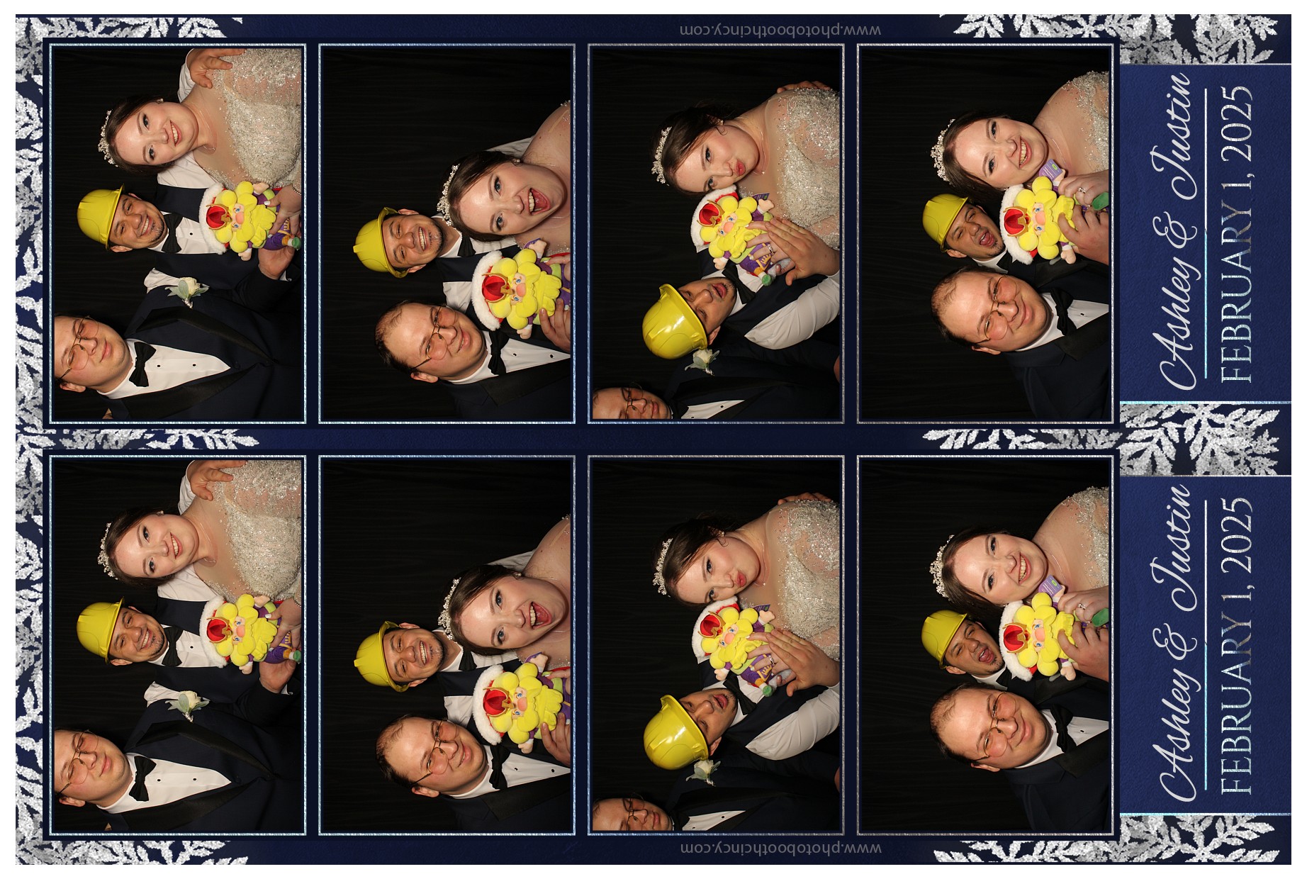 Ashley & Justin | View more photos from the event at gallery.photoboothcincy.com/u/PhotoBoothCincy/Ashley-Justin
