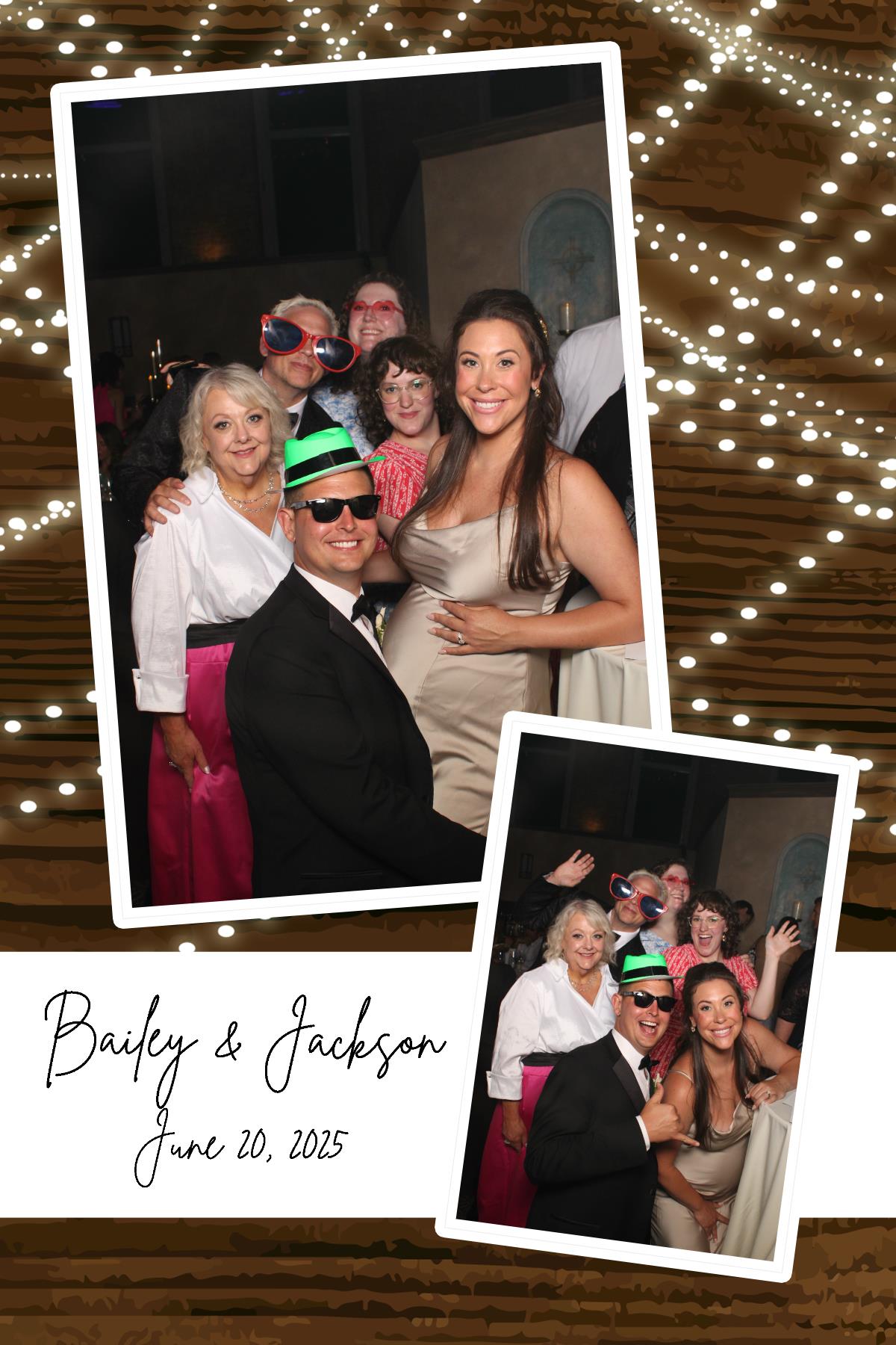 Bailey & Jackson | View more photos from the event at gallery.photoboothcincy.com/u/PhotoBoothCincy/Bailey-Jackson