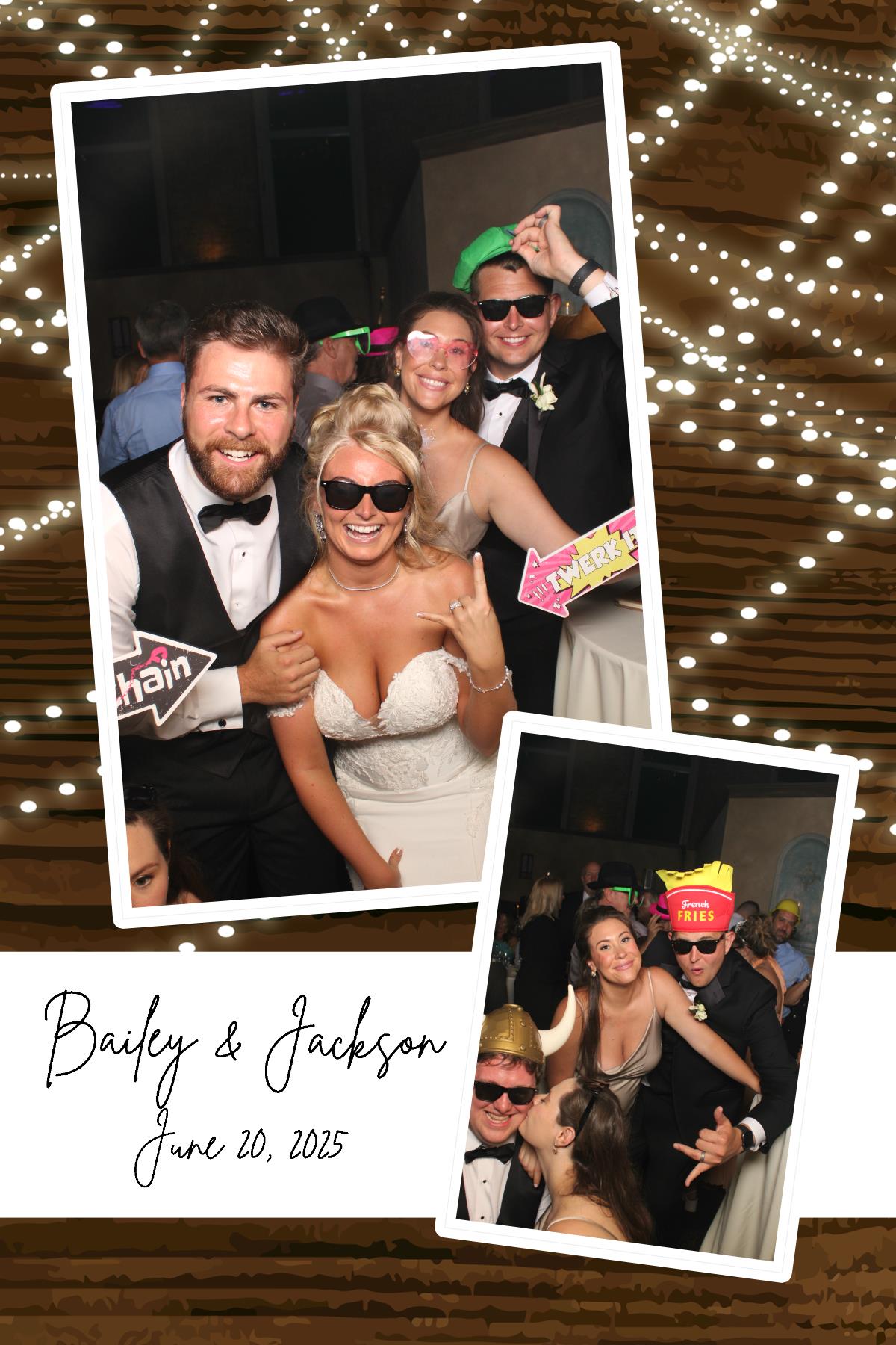 Bailey & Jackson | View more photos from the event at gallery.photoboothcincy.com/u/PhotoBoothCincy/Bailey-Jackson