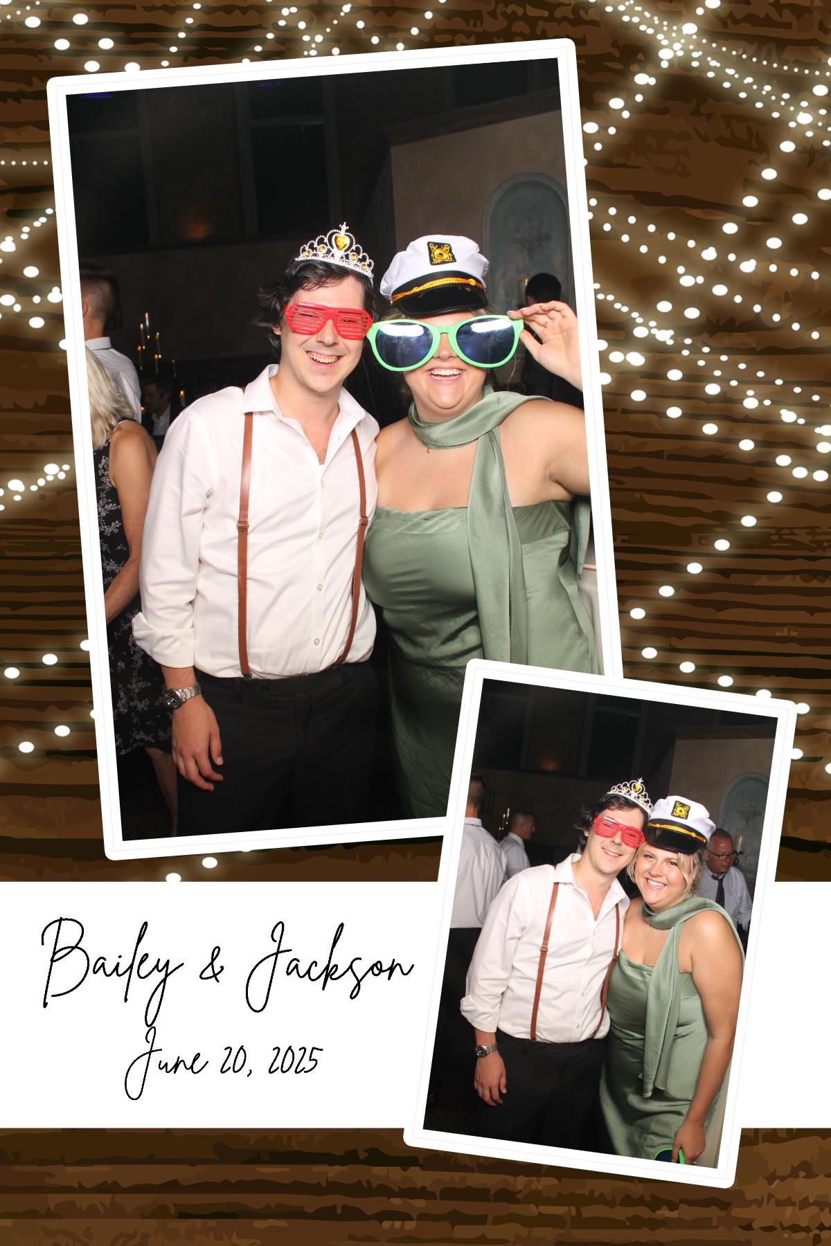 Bailey & Jackson | View more photos from the event at gallery.photoboothcincy.com/u/PhotoBoothCincy/Bailey-Jackson