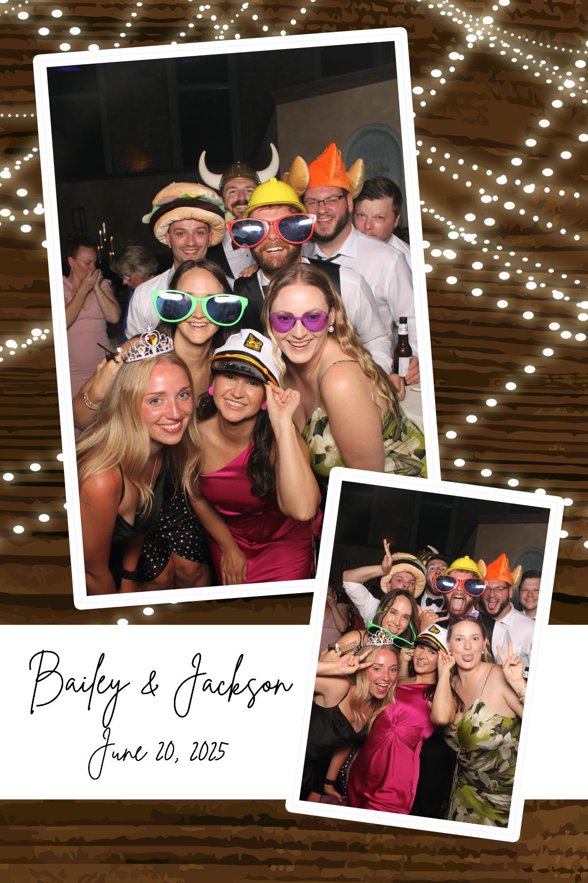 Bailey & Jackson | View more photos from the event at gallery.photoboothcincy.com/u/PhotoBoothCincy/Bailey-Jackson