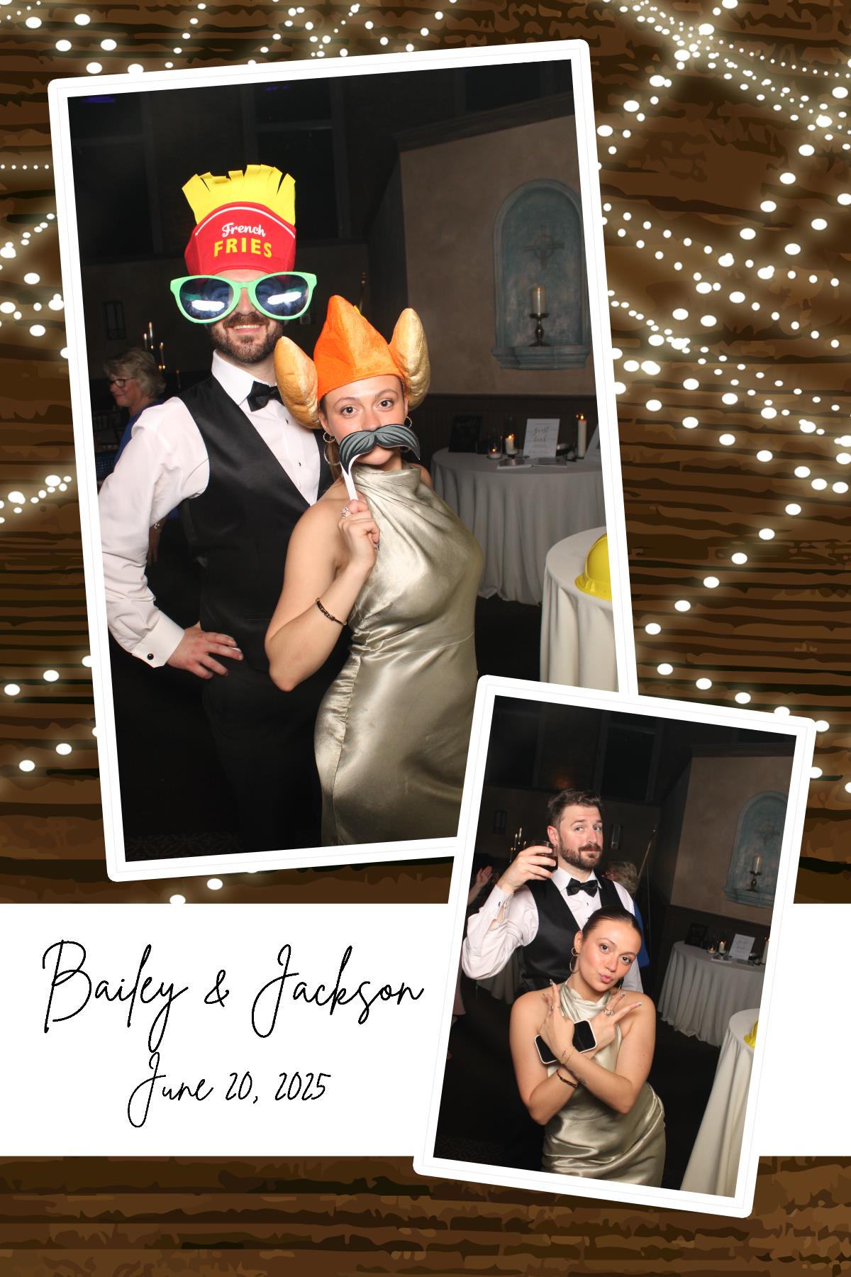 Bailey & Jackson | View more photos from the event at gallery.photoboothcincy.com/u/PhotoBoothCincy/Bailey-Jackson