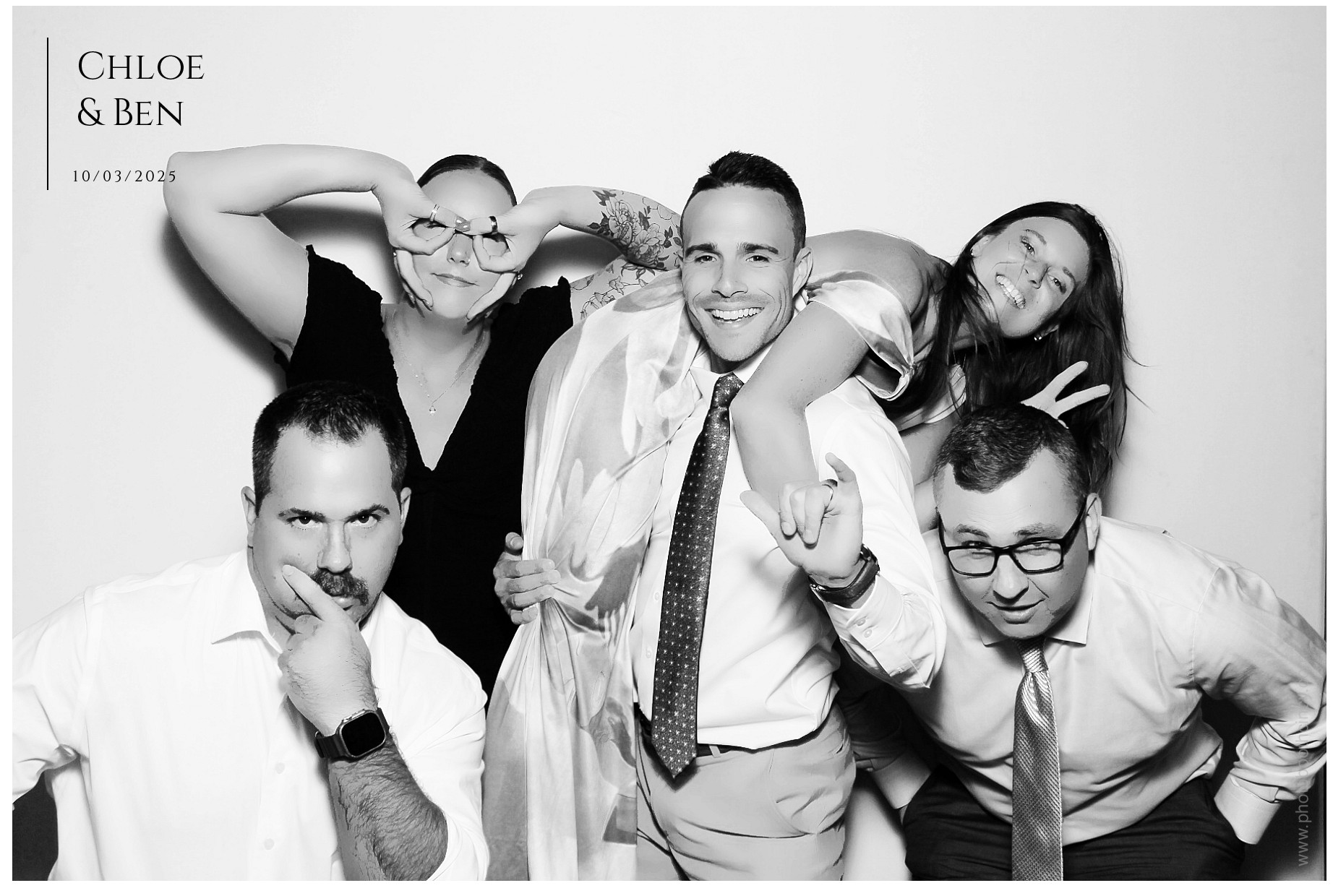Ben & Chloe | View more photos from the event at gallery.photoboothcincy.com/u/PhotoBoothCincy/Ben-Chloe